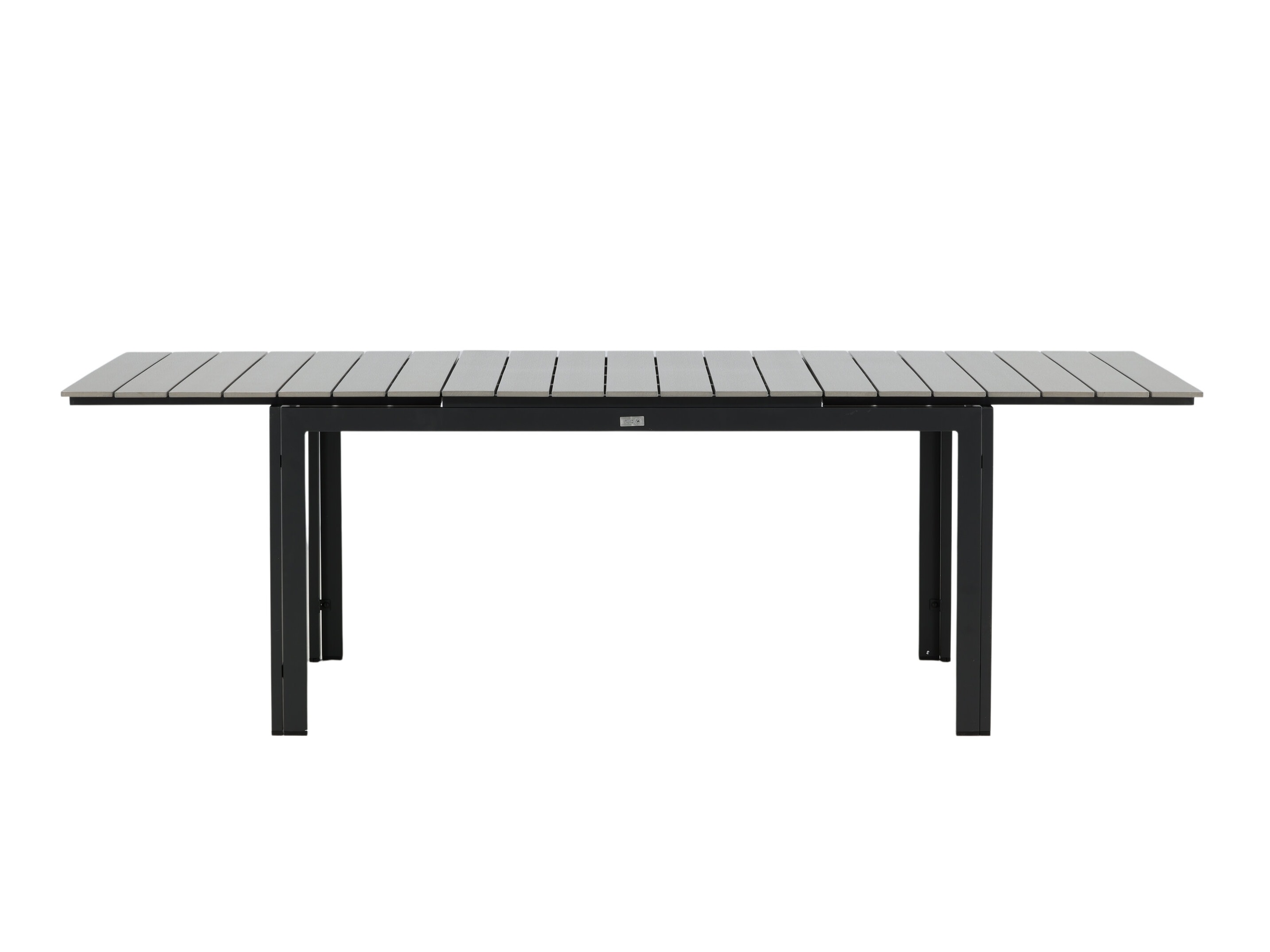 Lauko stalas Dallas 665 (Pilka + Juoda)