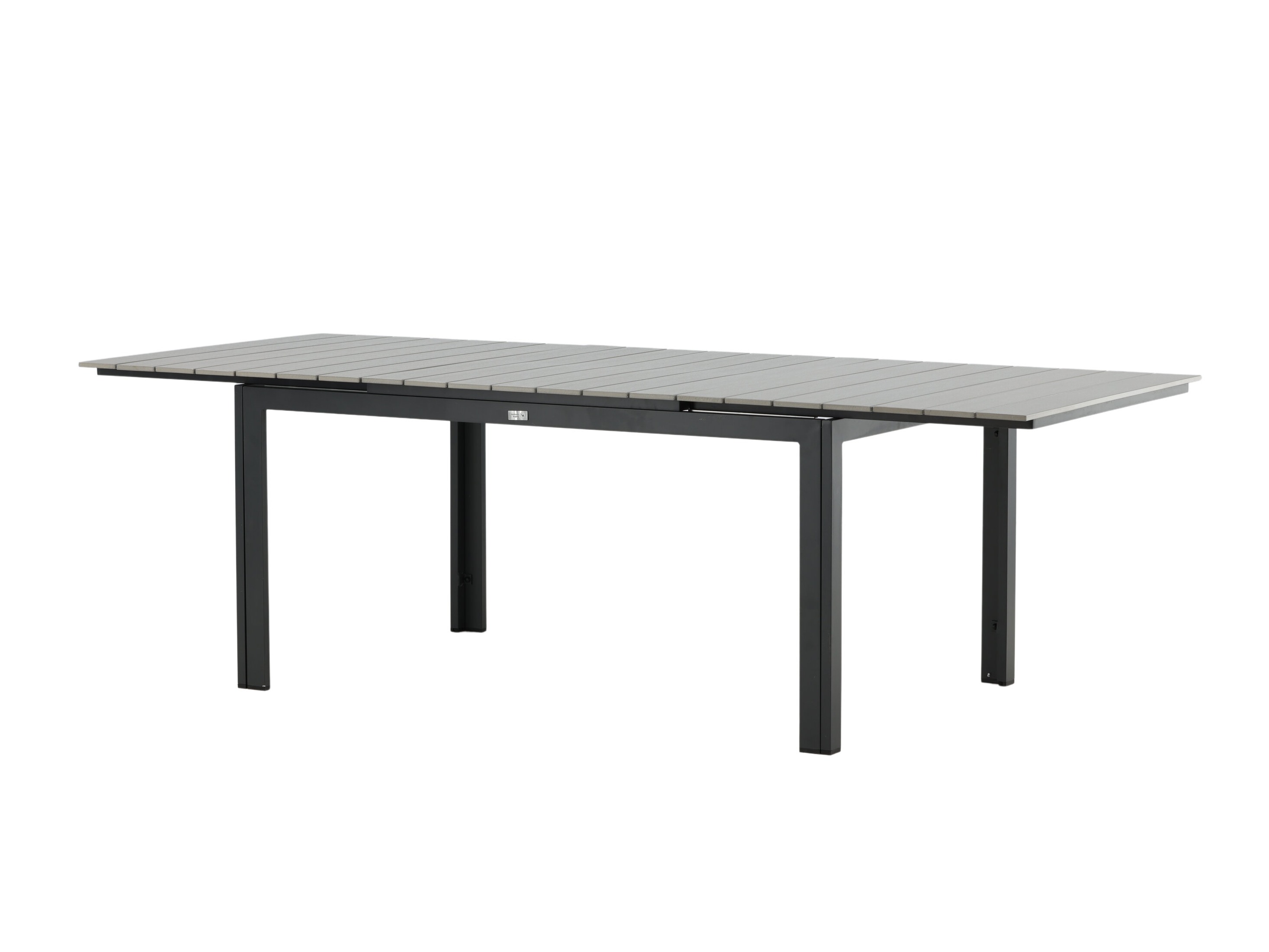 Lauko stalas Dallas 665 (Pilka + Juoda)