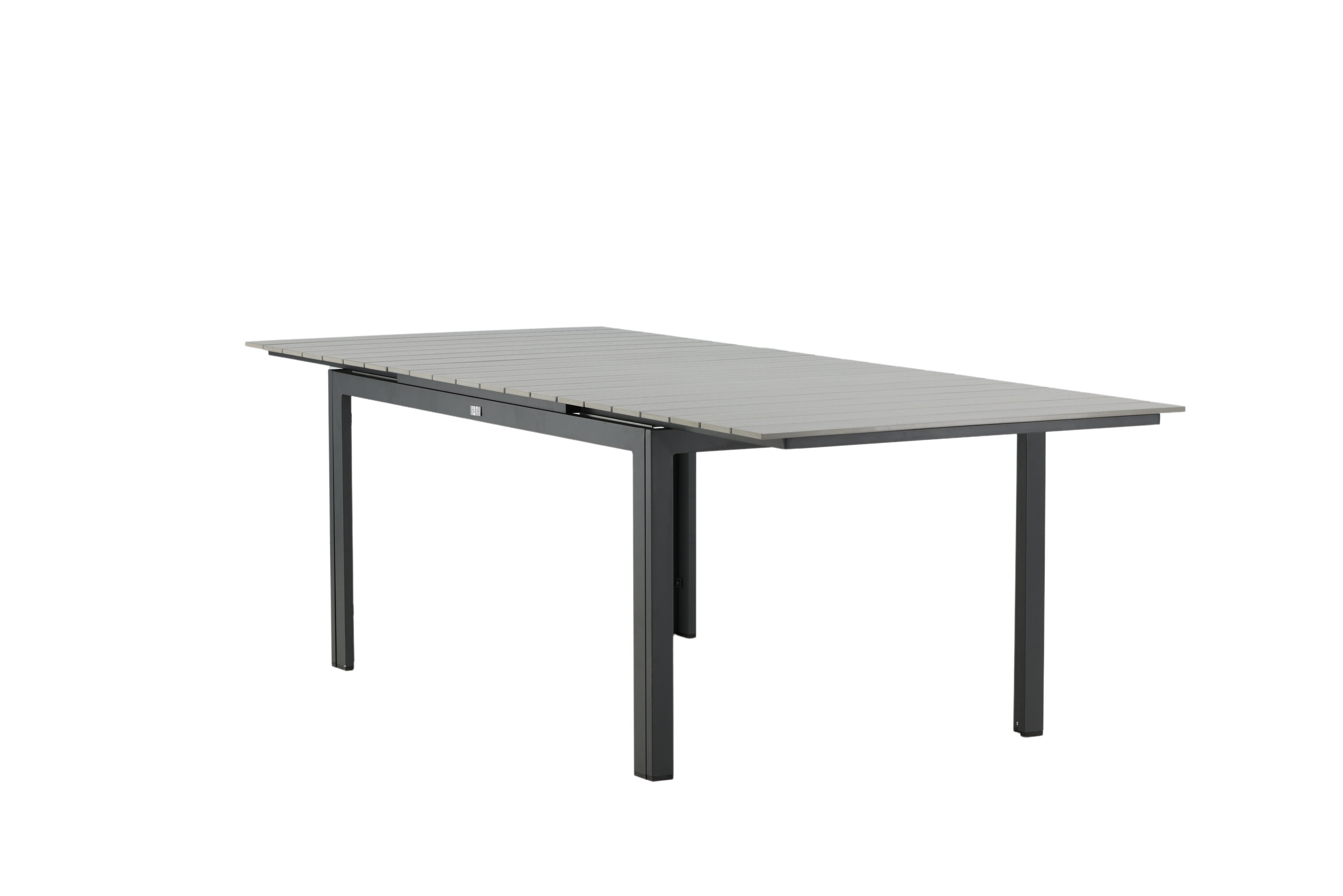 Lauko stalas Dallas 665 (Pilka + Juoda)