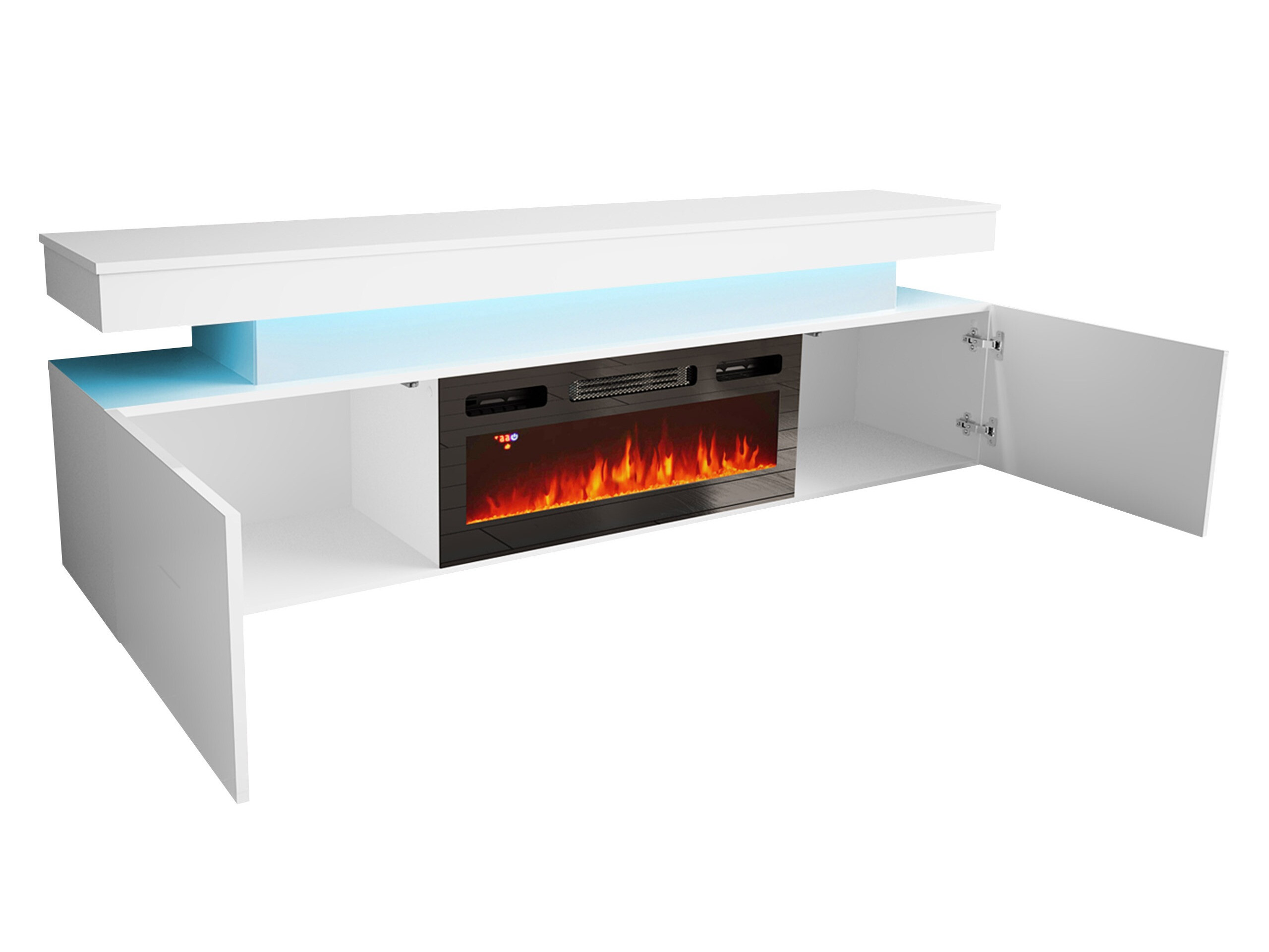 TV staliukas Monfero 104 (Juoda + Blizgi juoda)