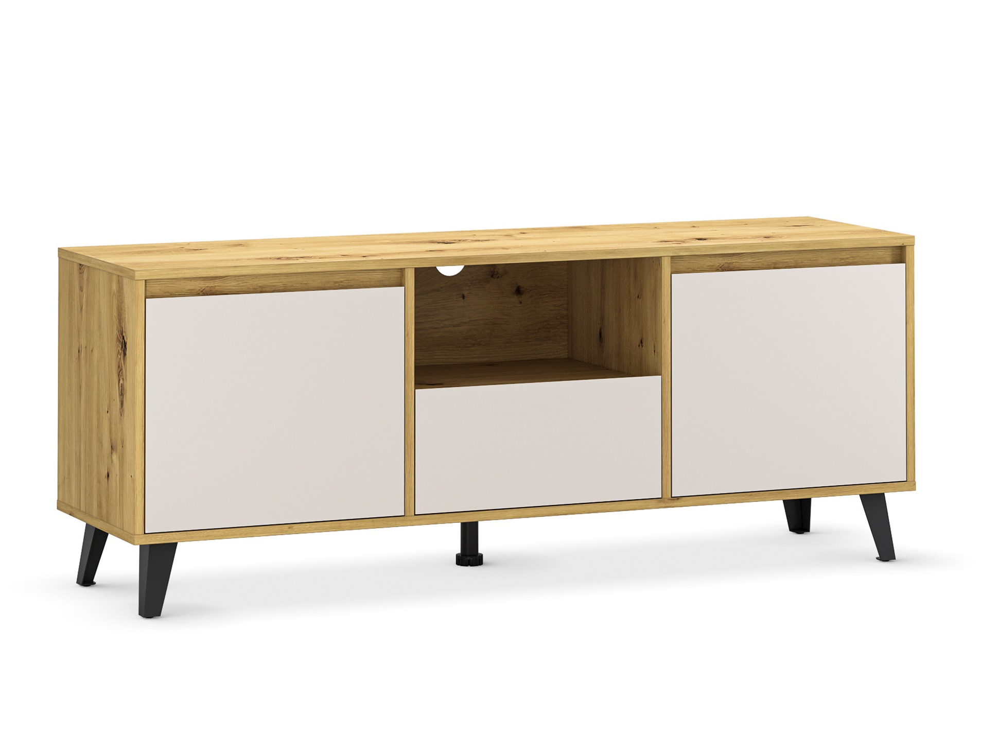 TV staliukas Tetena 106 (Artisan ąžuolas + Kašmyras)