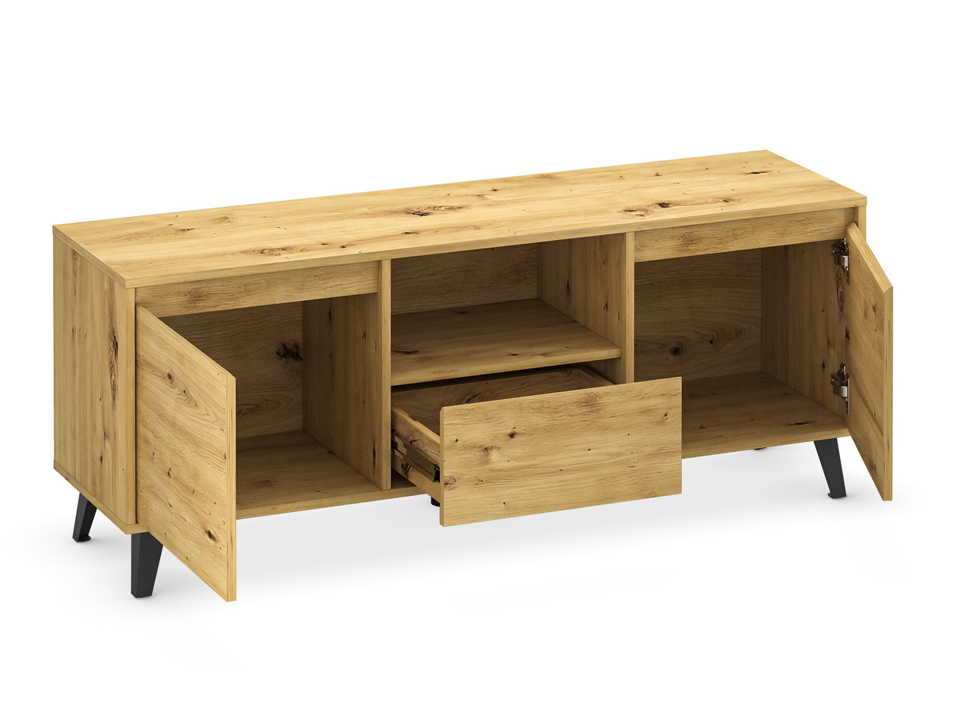 TV staliukas Tetena 106 (Artisan ąžuolas)