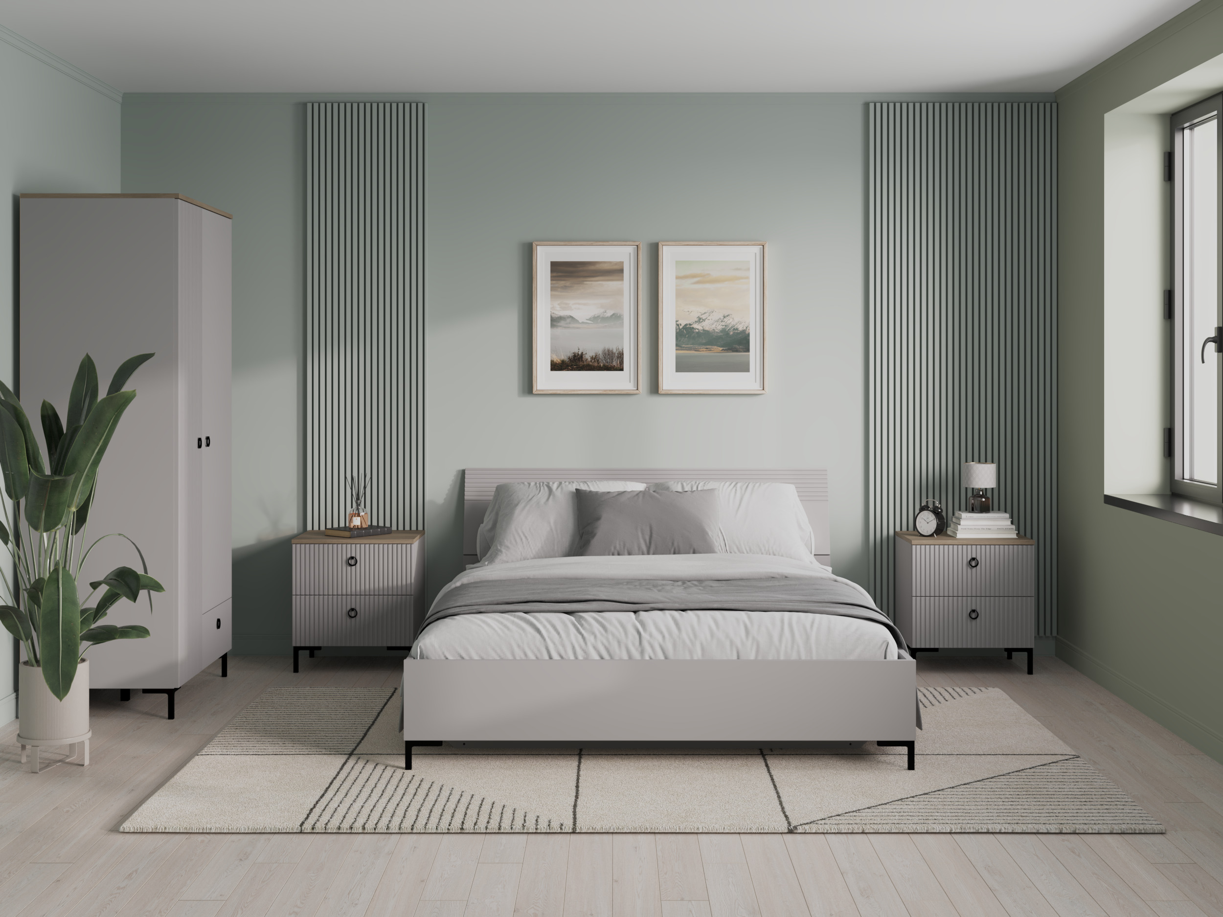 Miegamojo komplektas Evadali 123 (Nėra)