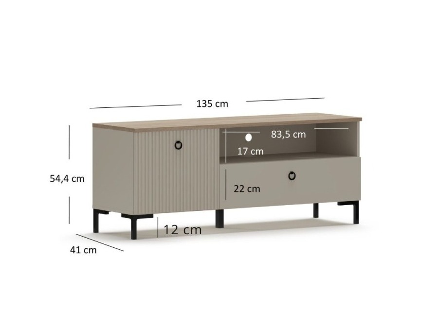 TV staliukas Evadali 115