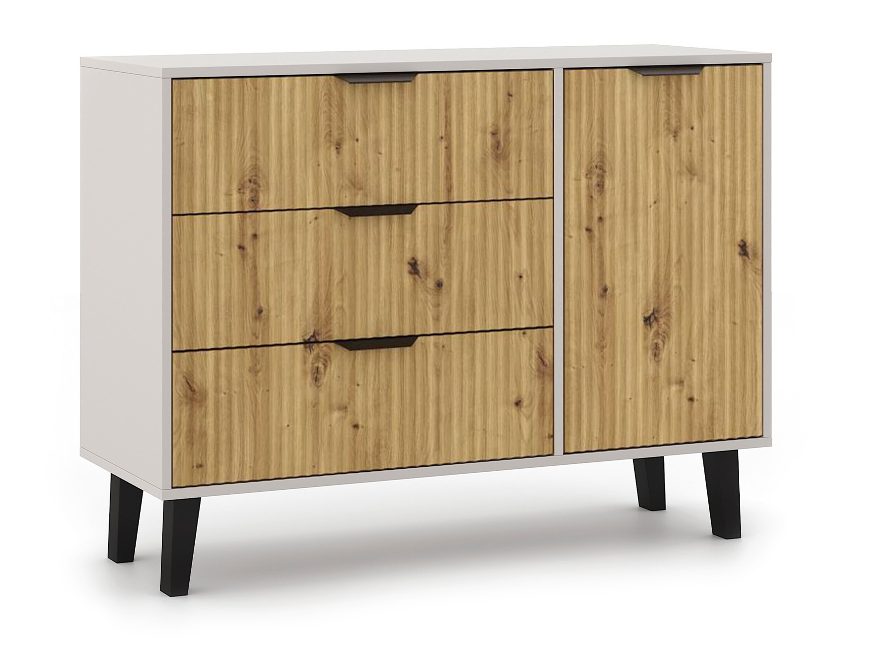 Komoda Dorophu 100 (Kašmyras + Artisan ąžuolas)