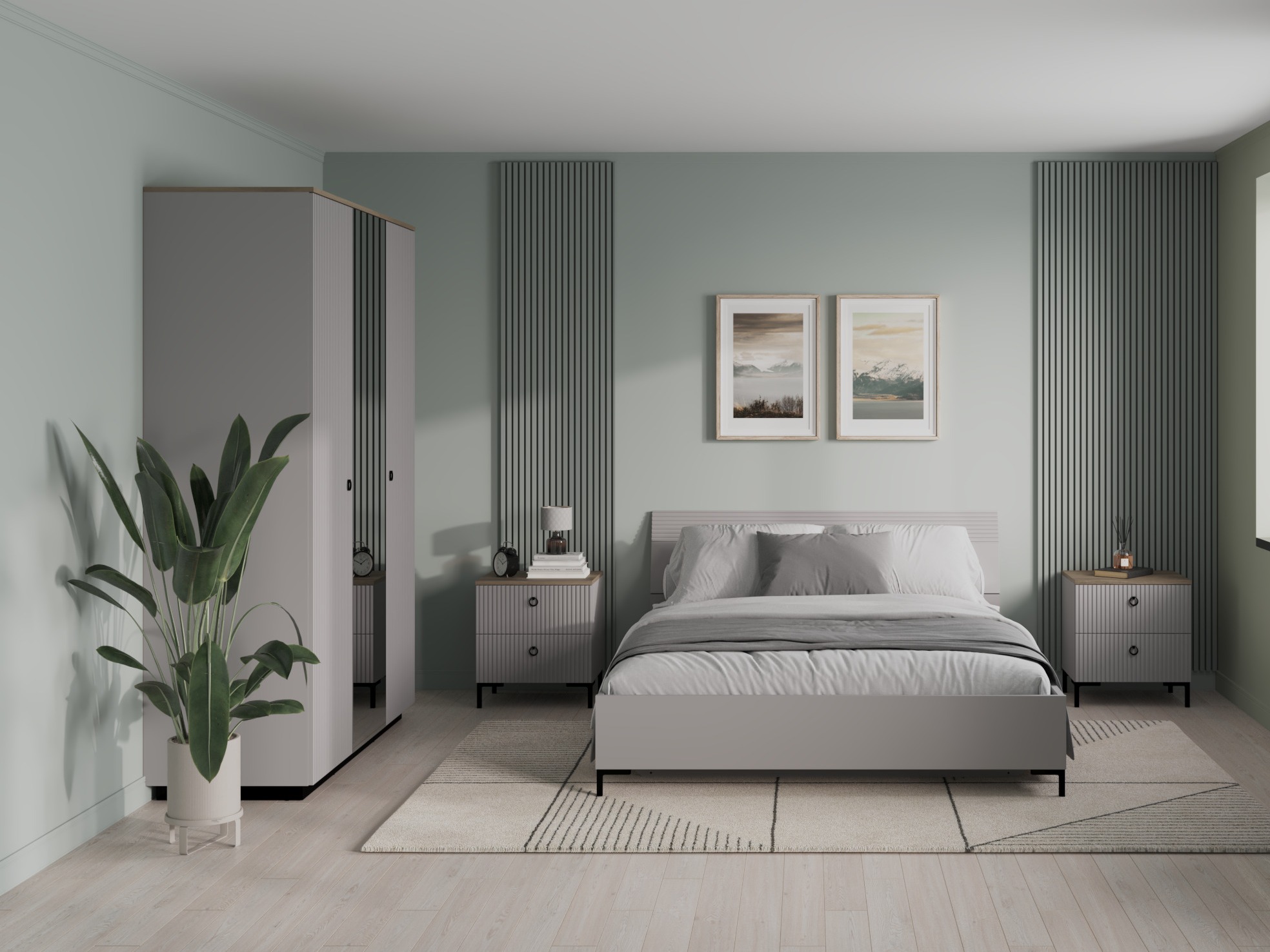 Miegamojo komplektas Evadali 124 (Nėra)