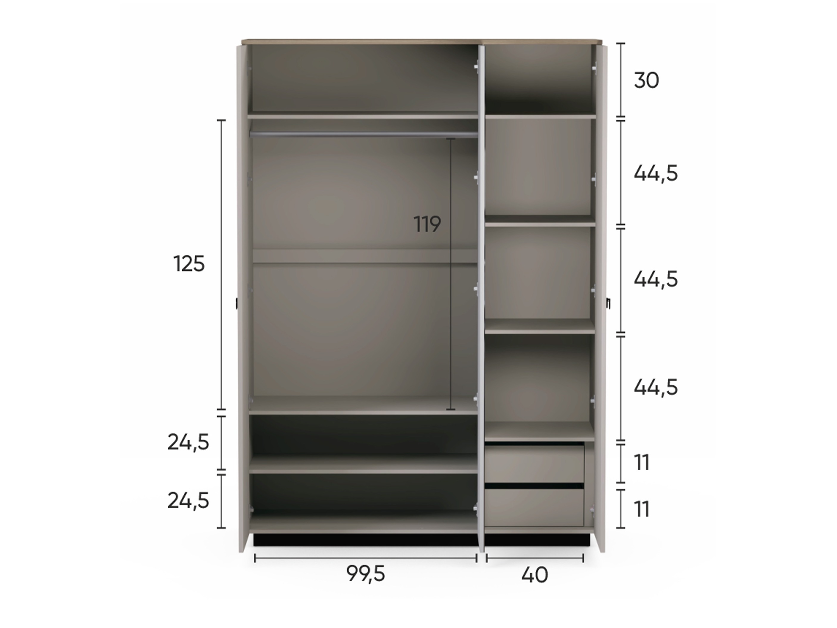 Miegamojo komplektas Evadali 124 (Nėra)