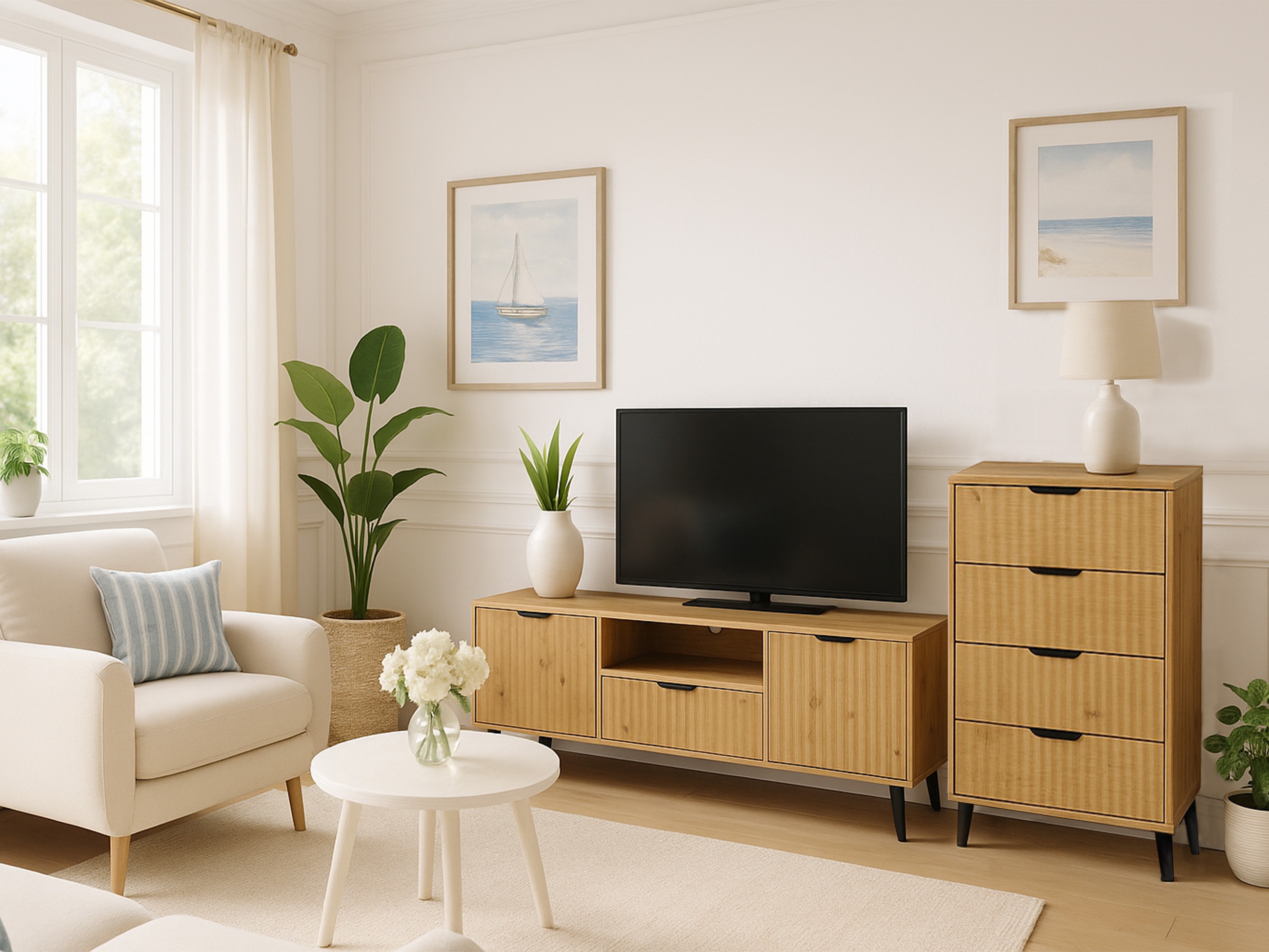 TV staliukas Dorophu 104 (Artisan ąžuolas)