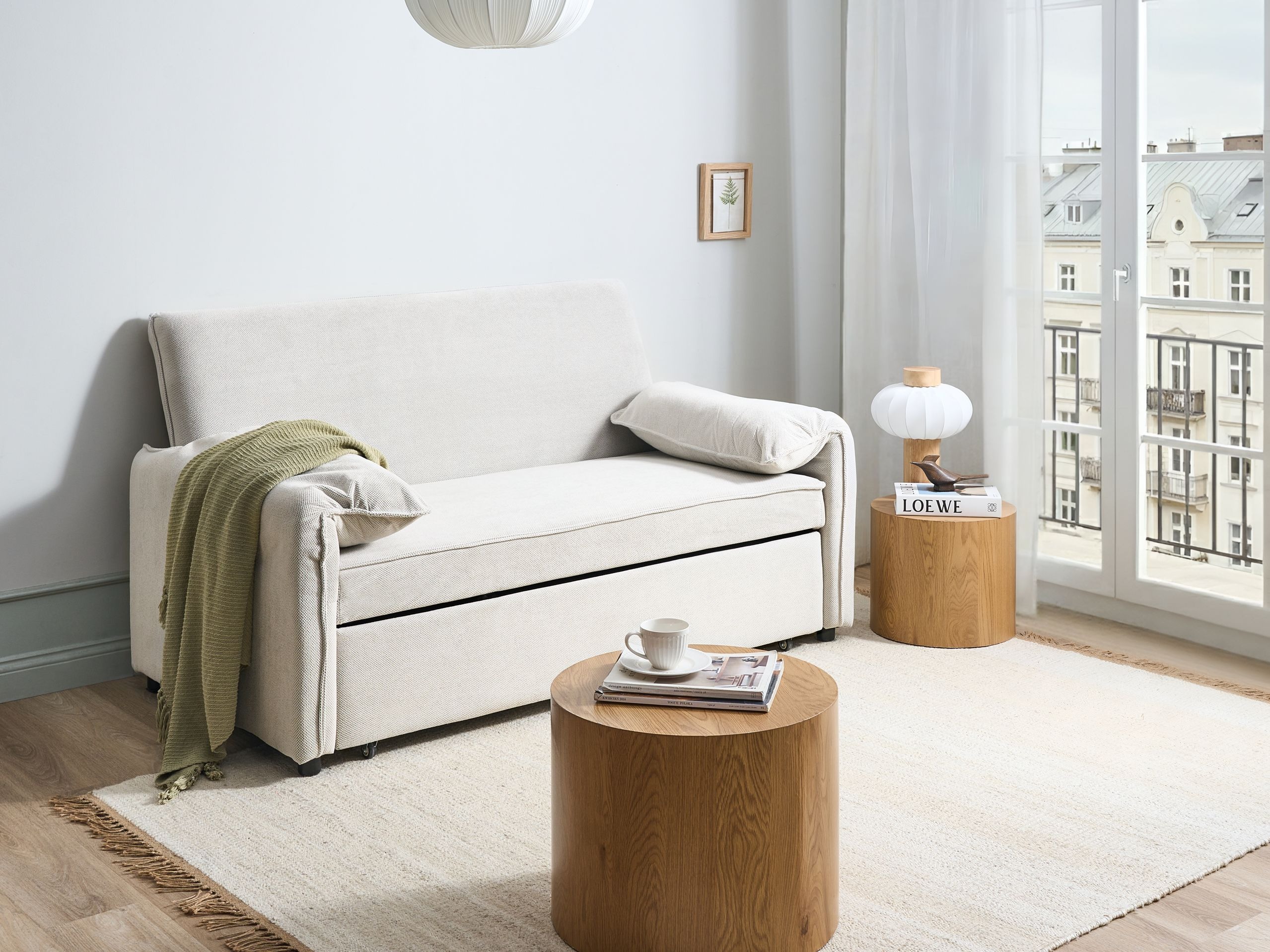 Sofa lova Berwyn 2908 (Balta)