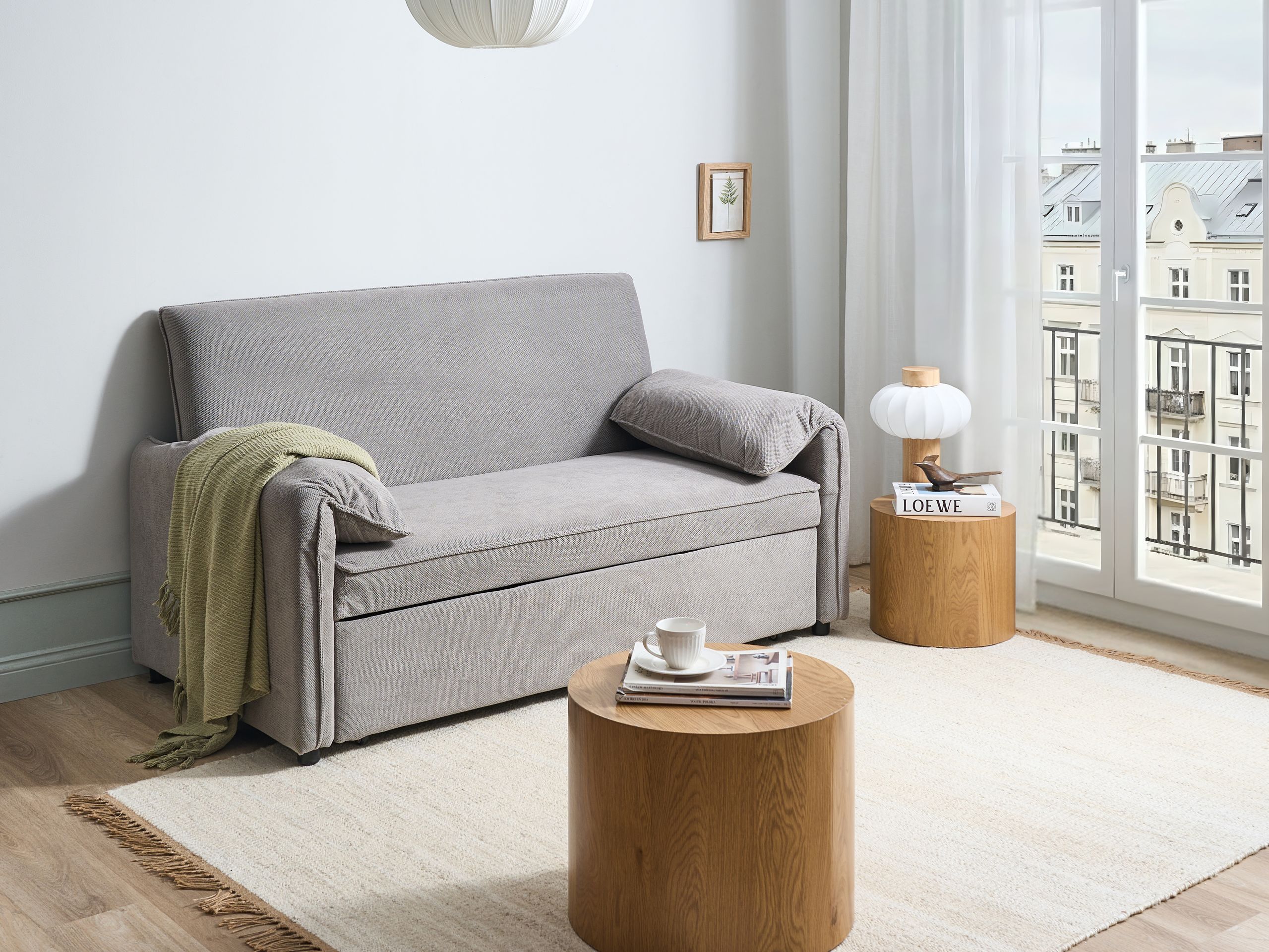 Sofa lova Berwyn 2908 (Pilka)
