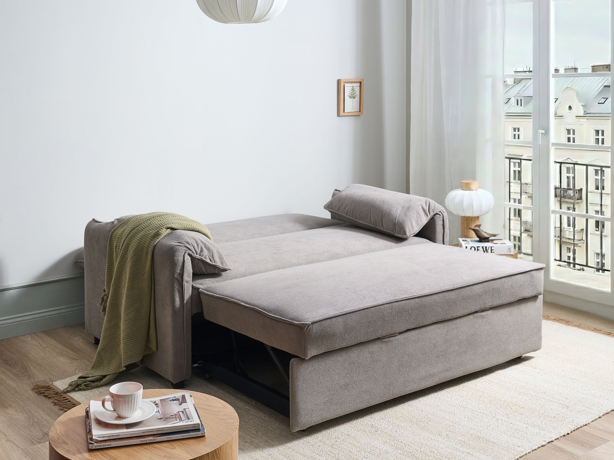 Sofa lova Berwyn 2908 (Pilka)