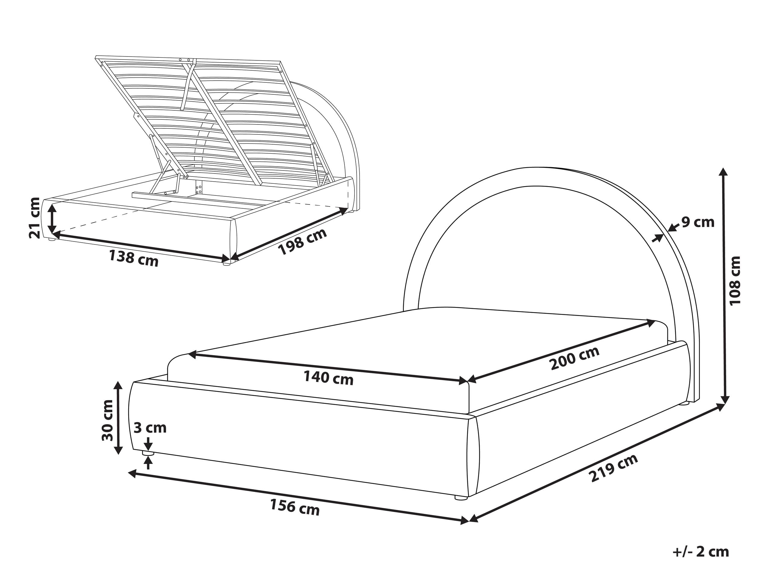 Lova Berwyn 2909 (Šviesi smėlinė)
