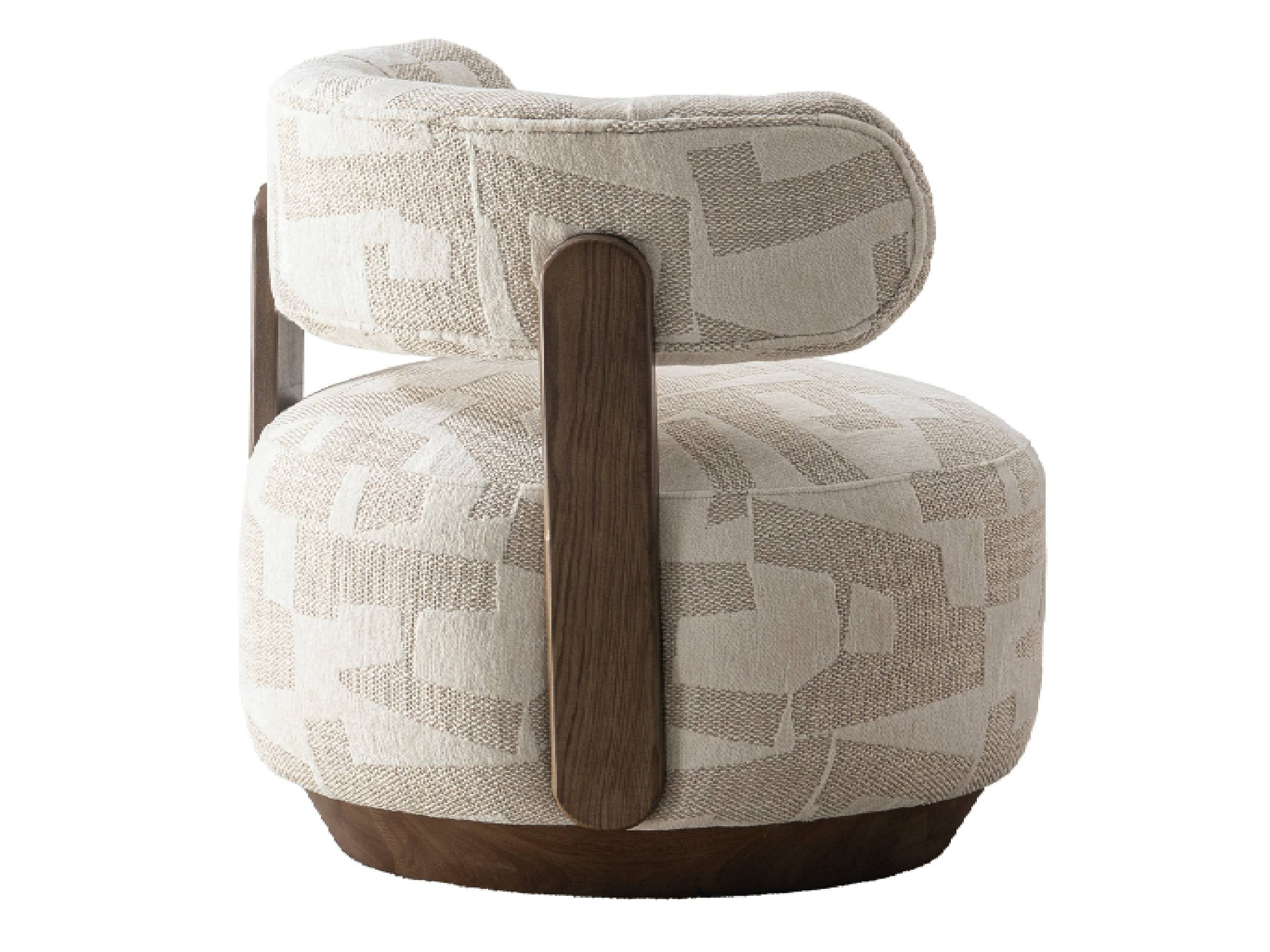 Fotelis Burleson 555 (Kreminė + Smėlinė)