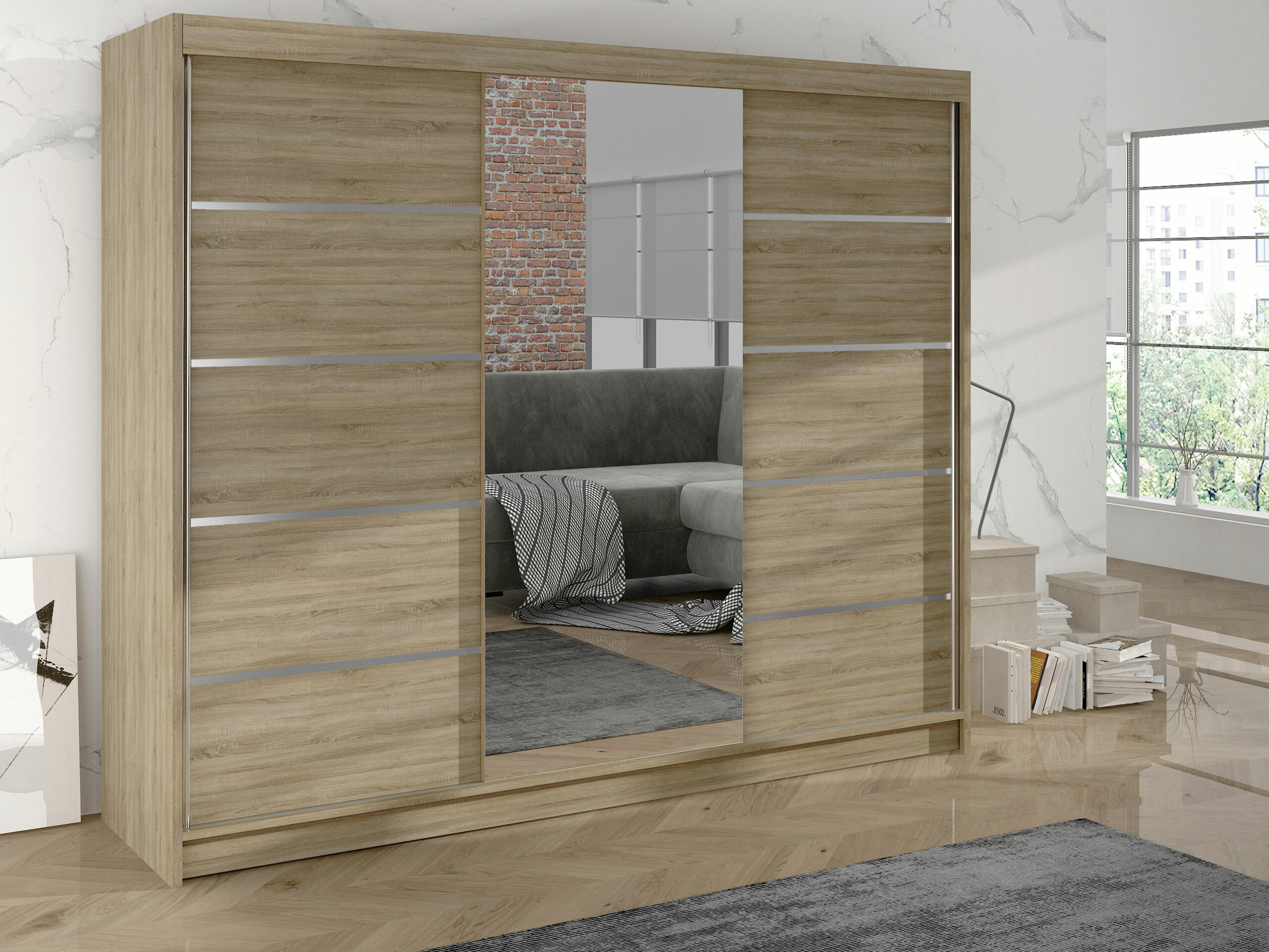 Spinta Closico Durion IV (Sonomos ąžuolas)