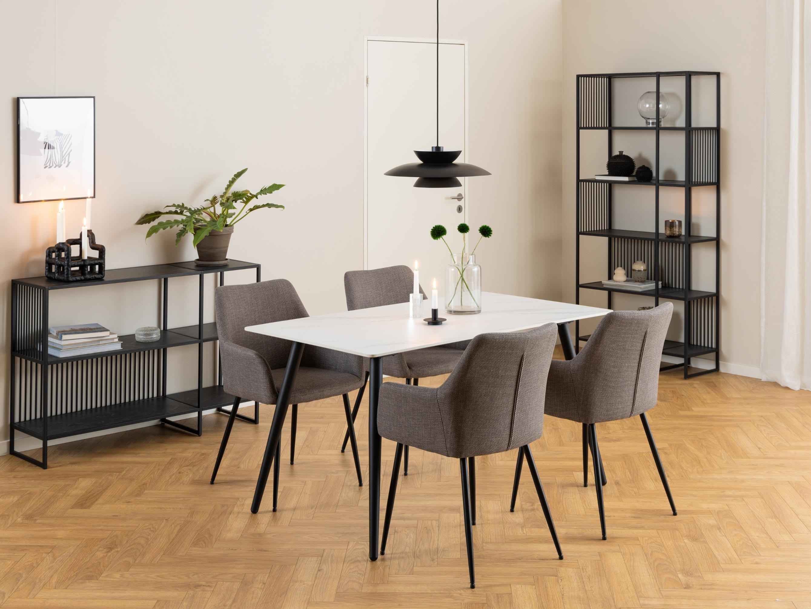 Stalas Norsica 588 (Baltas marmuras)