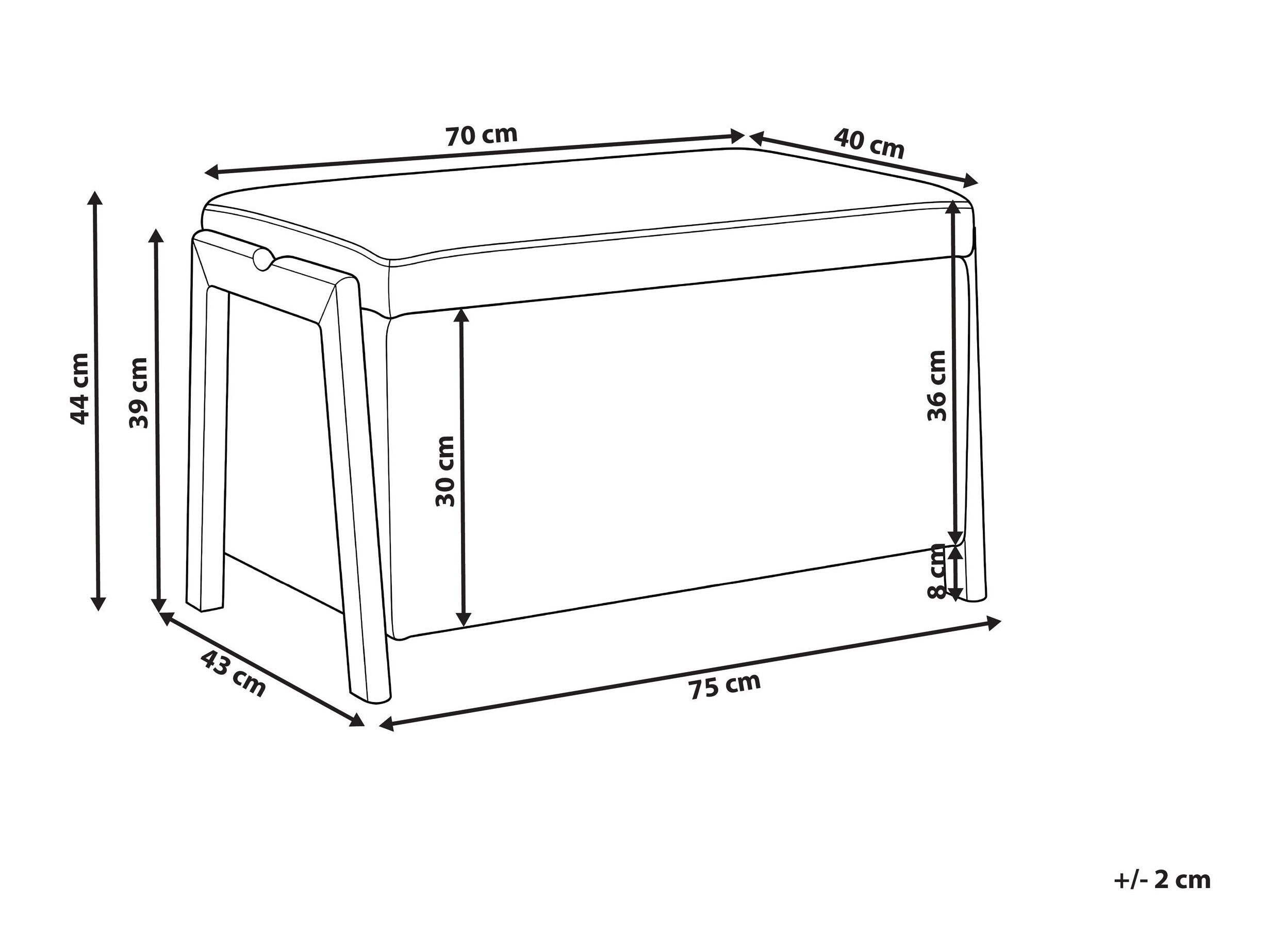 Pufas Berwyn 2915 (Žalia)