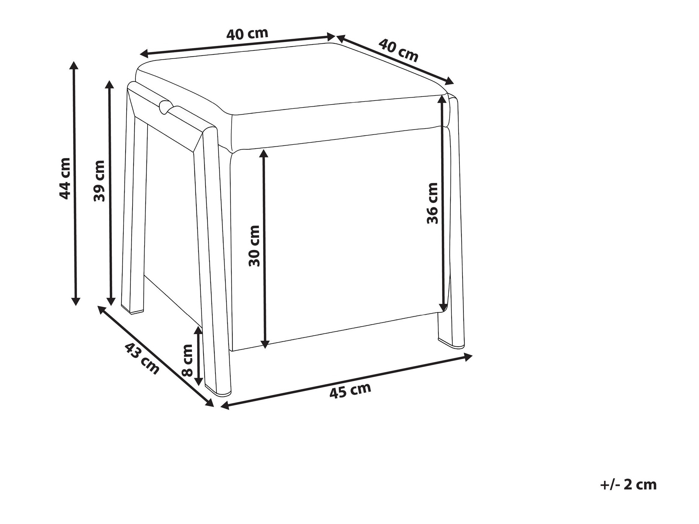 Pufas Berwyn 2916 (Bordo)