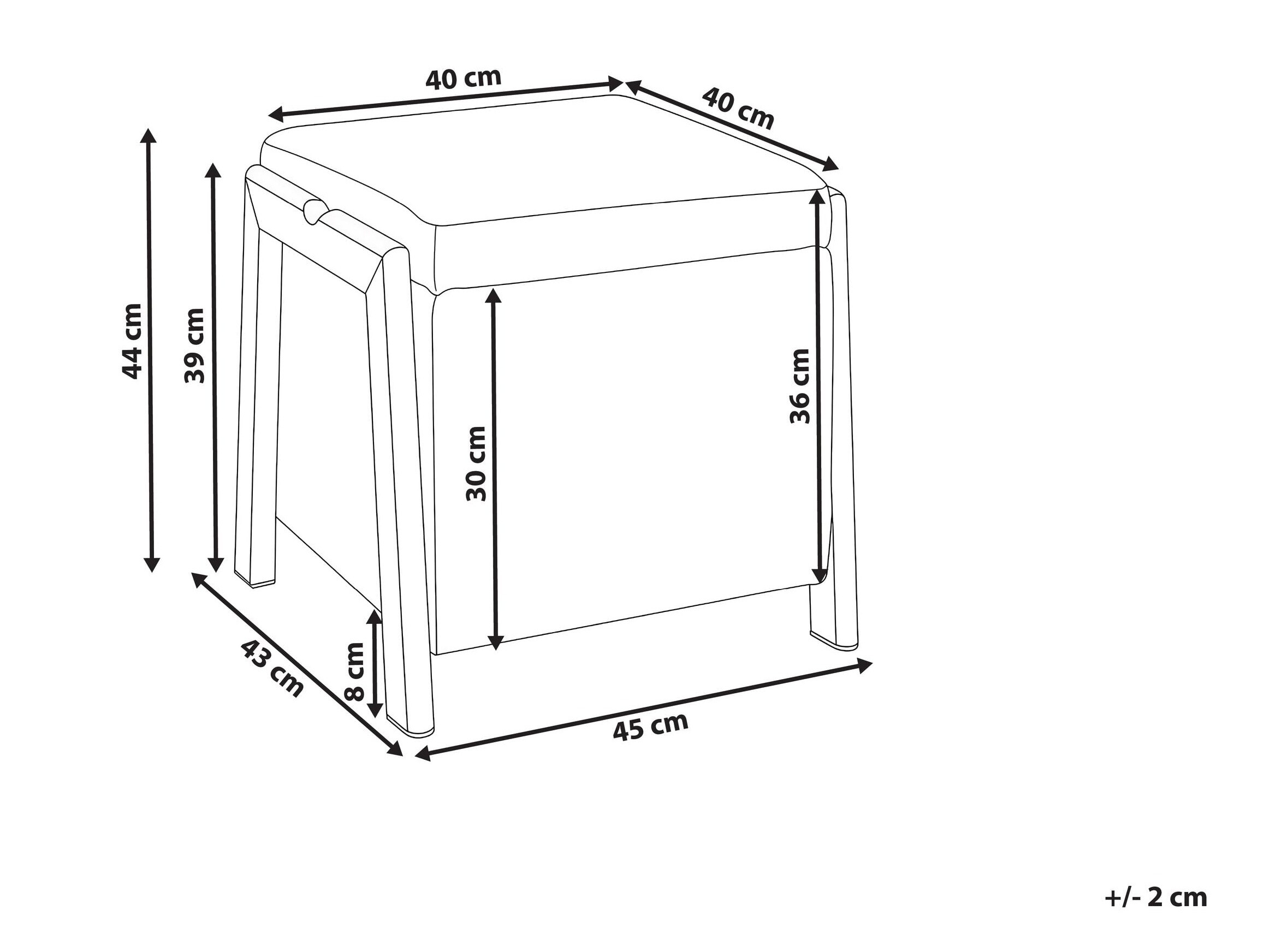 Pufas Berwyn 2916 (Šviesi žalia)