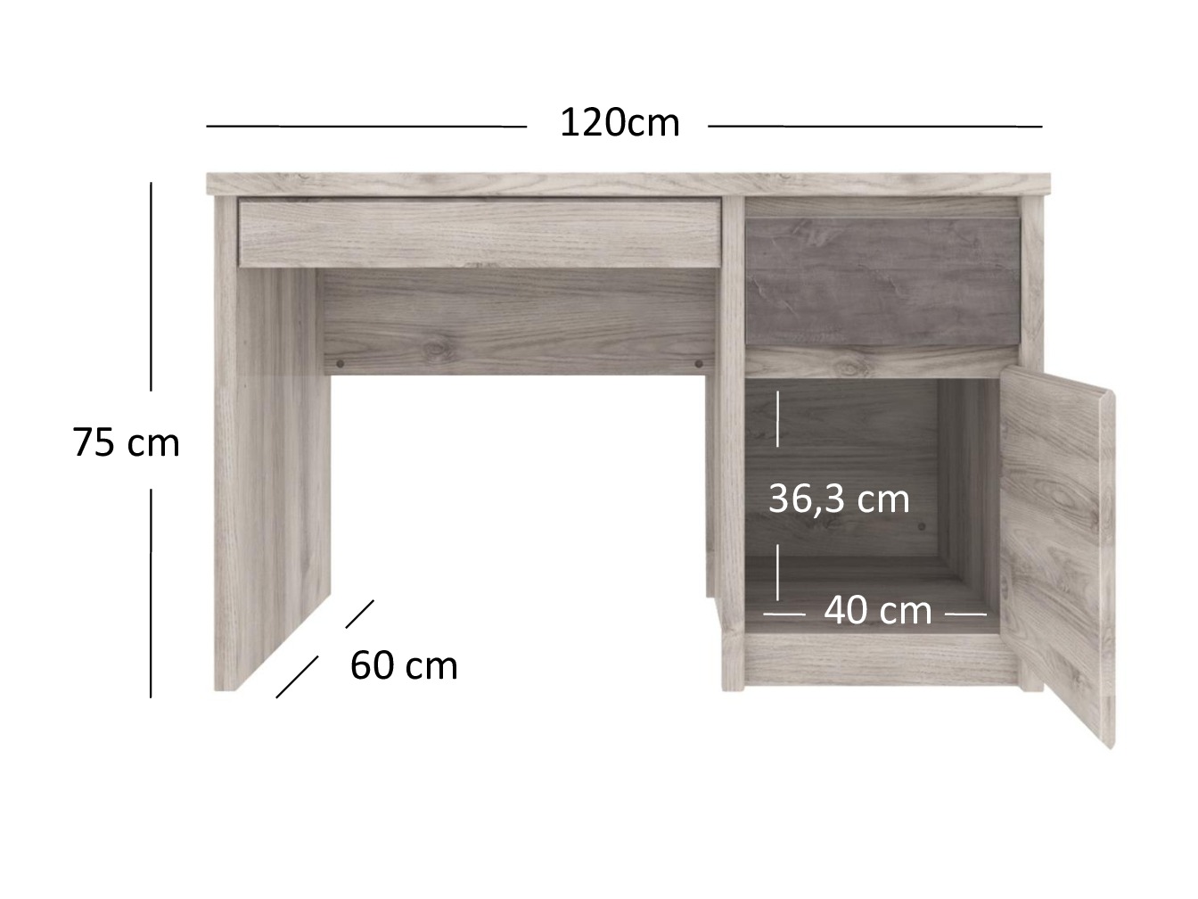Darbo stalas Marlivi 108