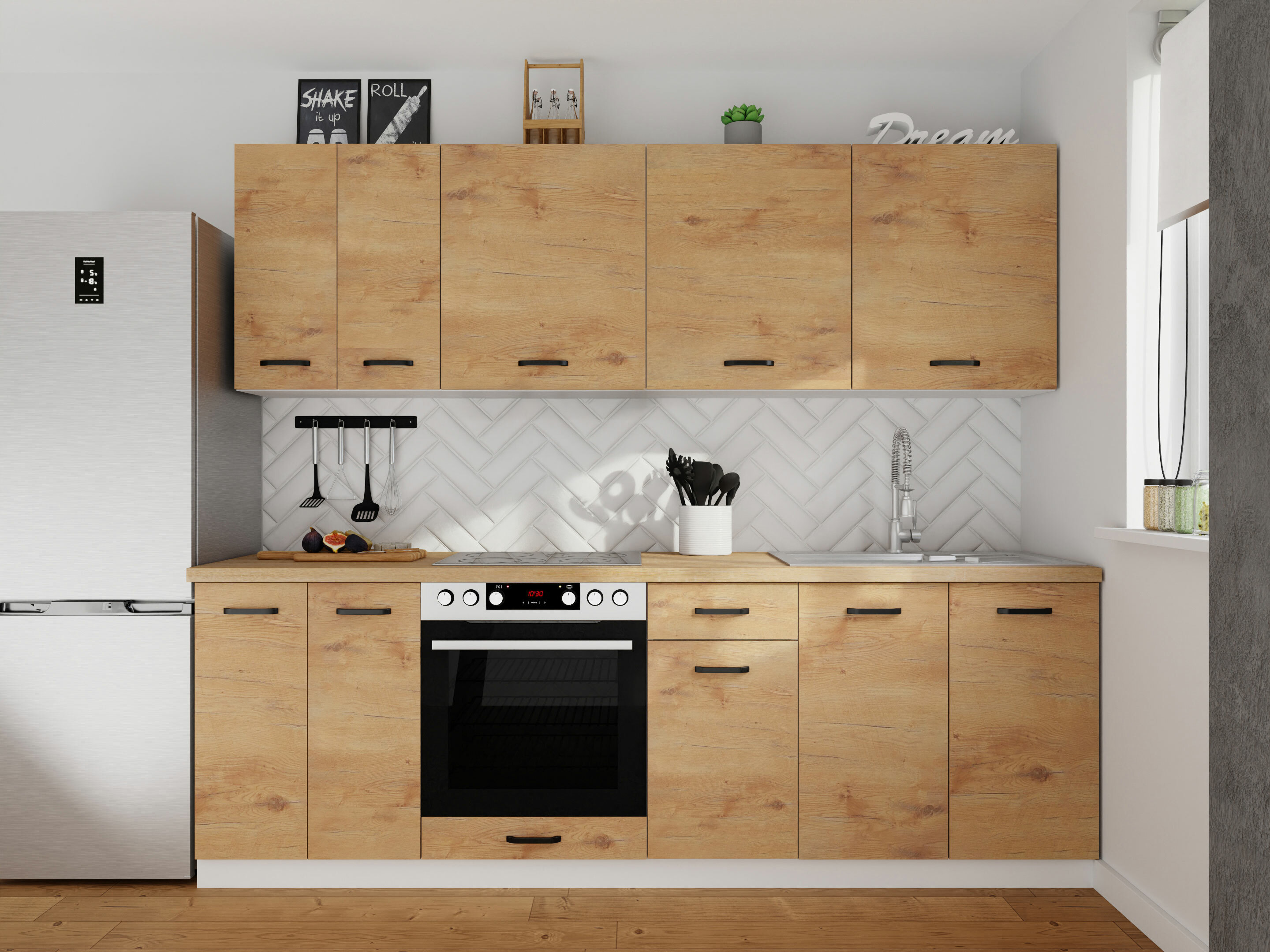 Modulinis virtuvės komplektas Amper Lancelot 170