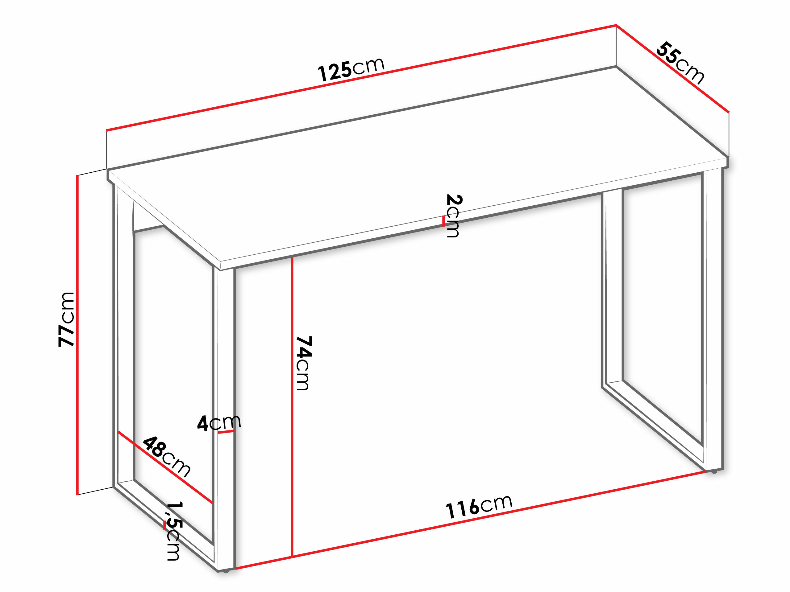 Darbo stalas Tivseva 107
