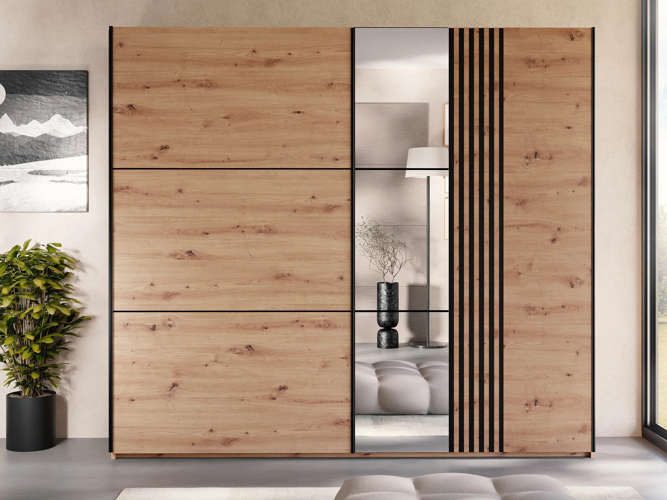 Spinta Honolulu 254 (Artisan ąžuolas)