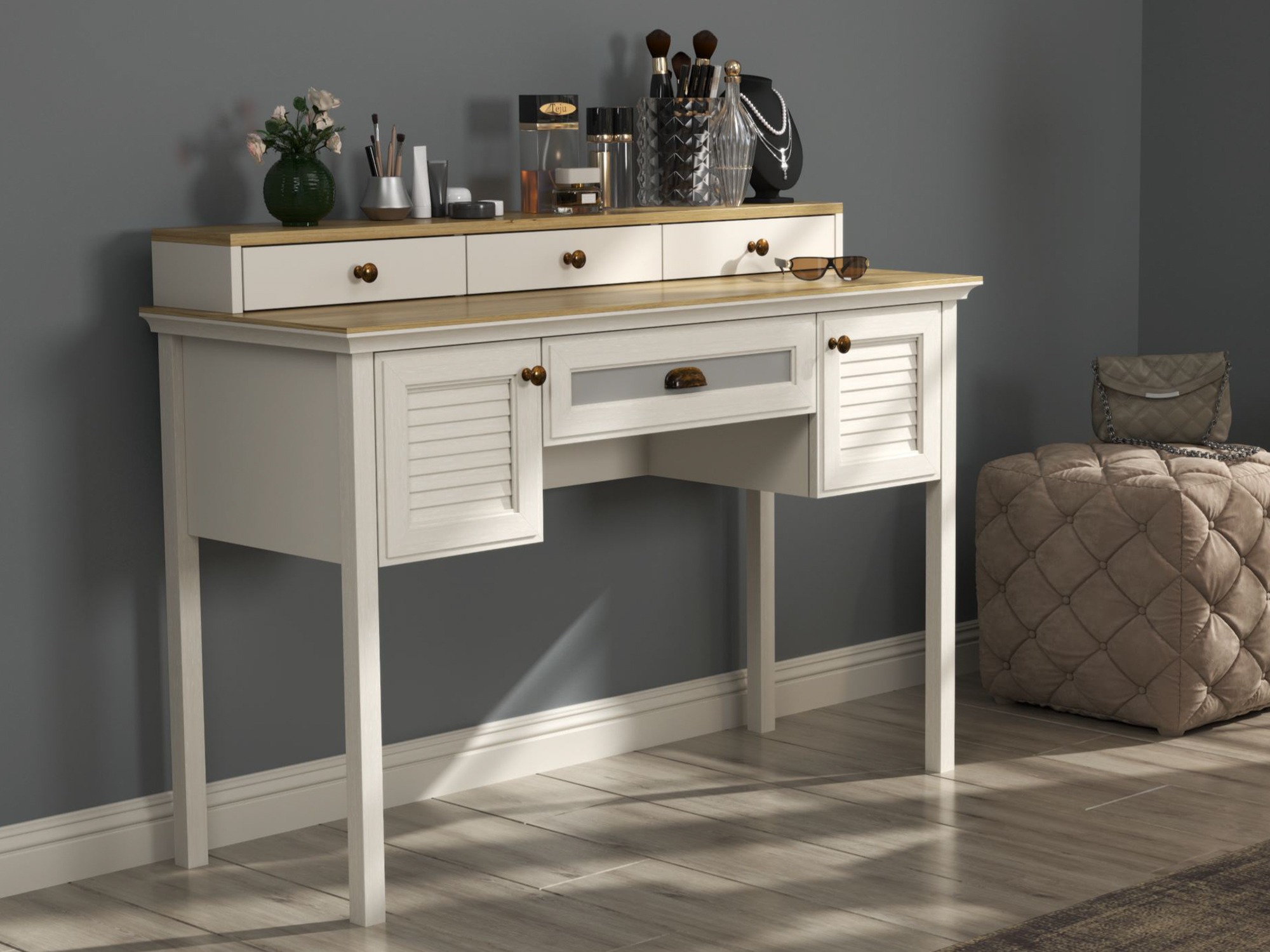 Makiažo staliukas Melvero 114