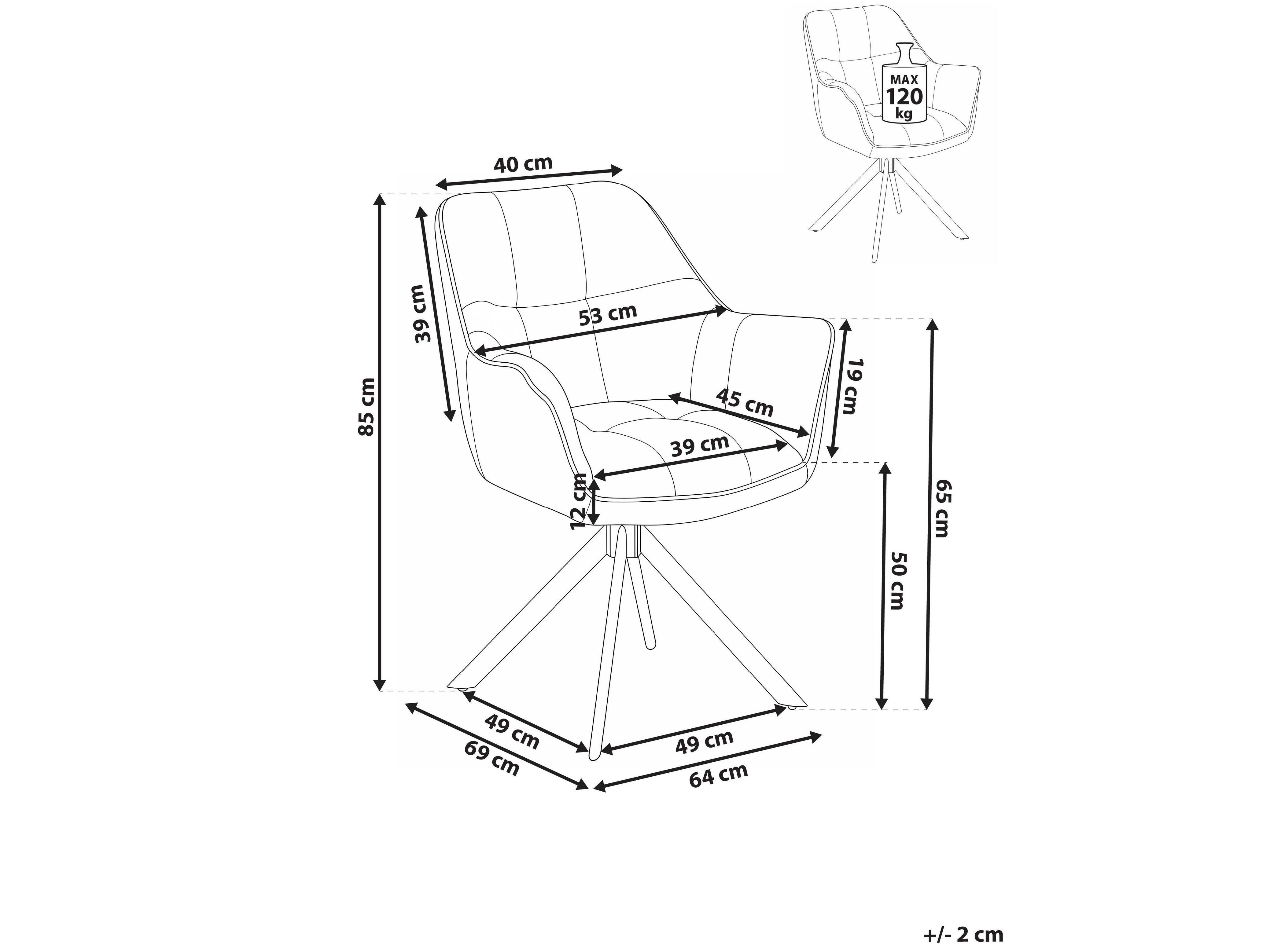 Kėdė Berwyn 2922 (Žalia)
