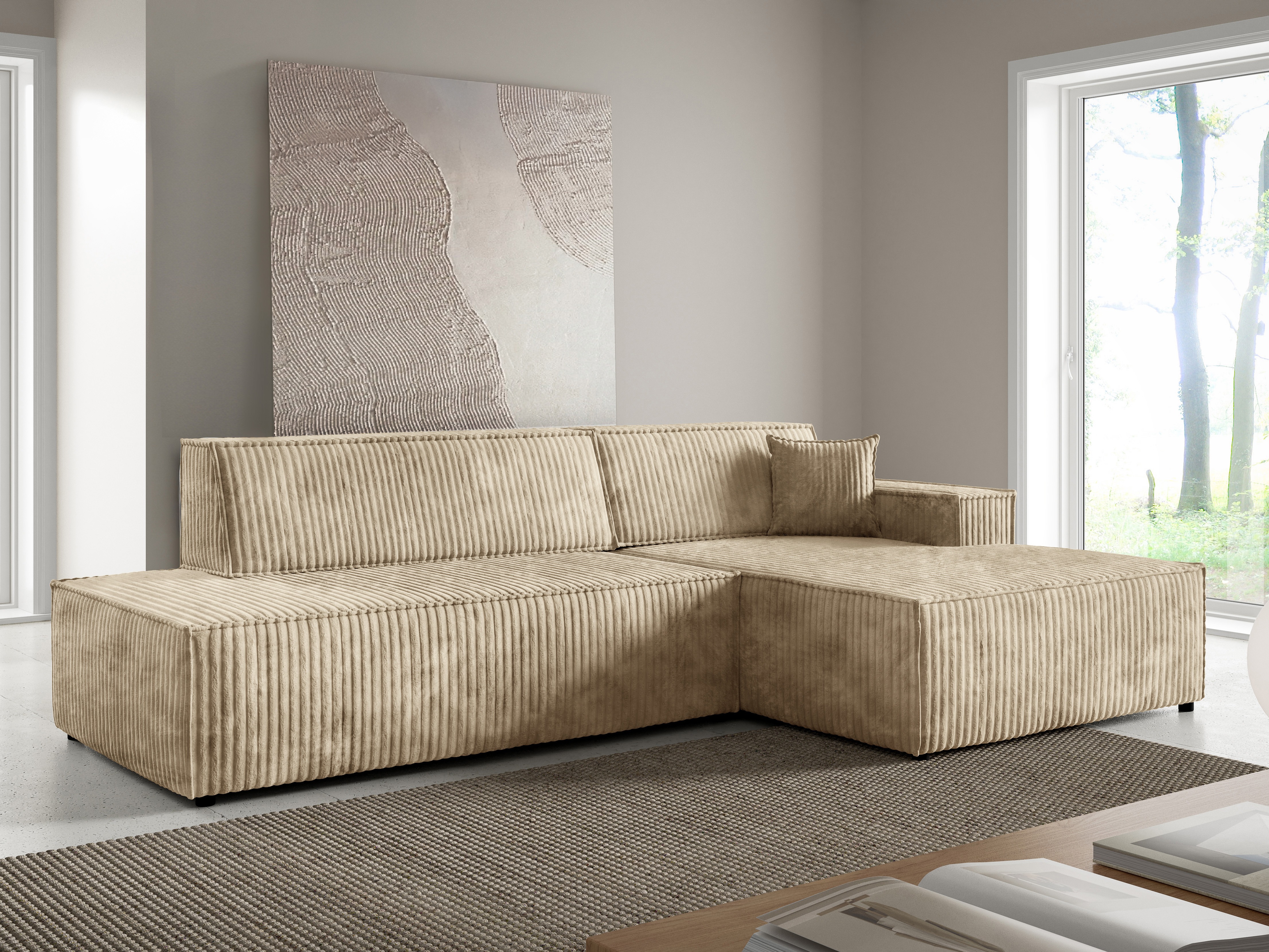 Minkštas kampas ST8284 su pažeista pakuote