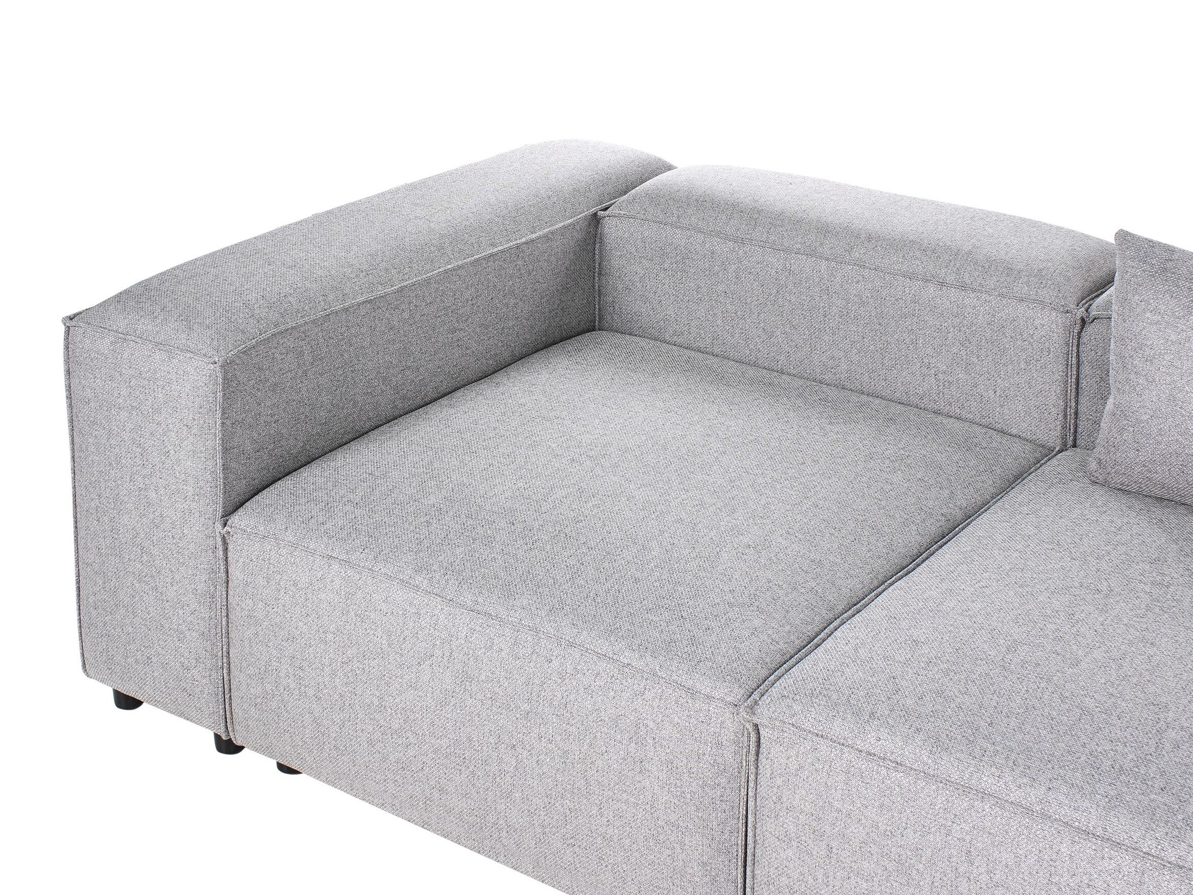 Modulinis minkštas kampas Avialu 100 (Pilka)