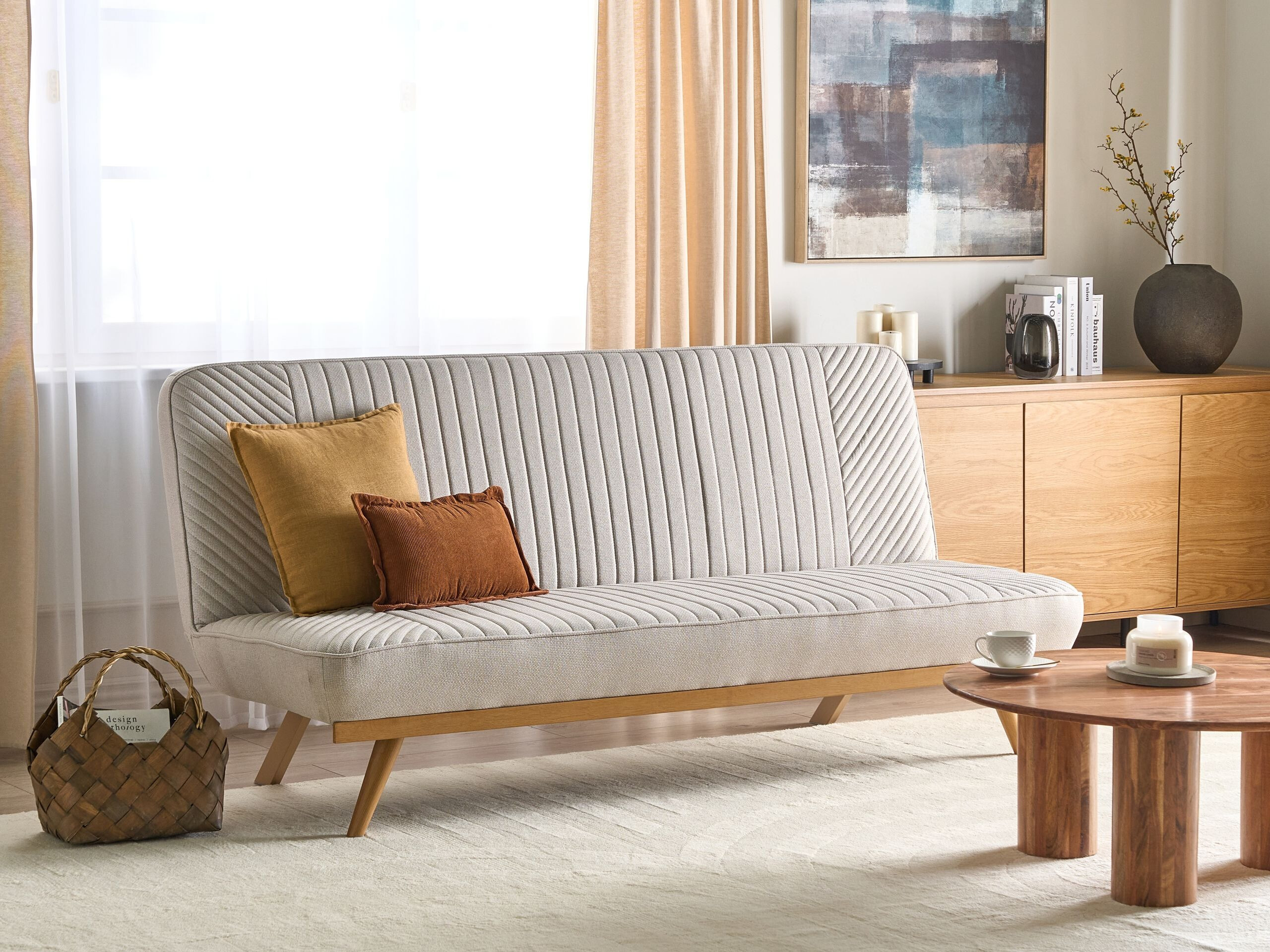 Sofa lova Berwyn 2931 (Smėlinė)