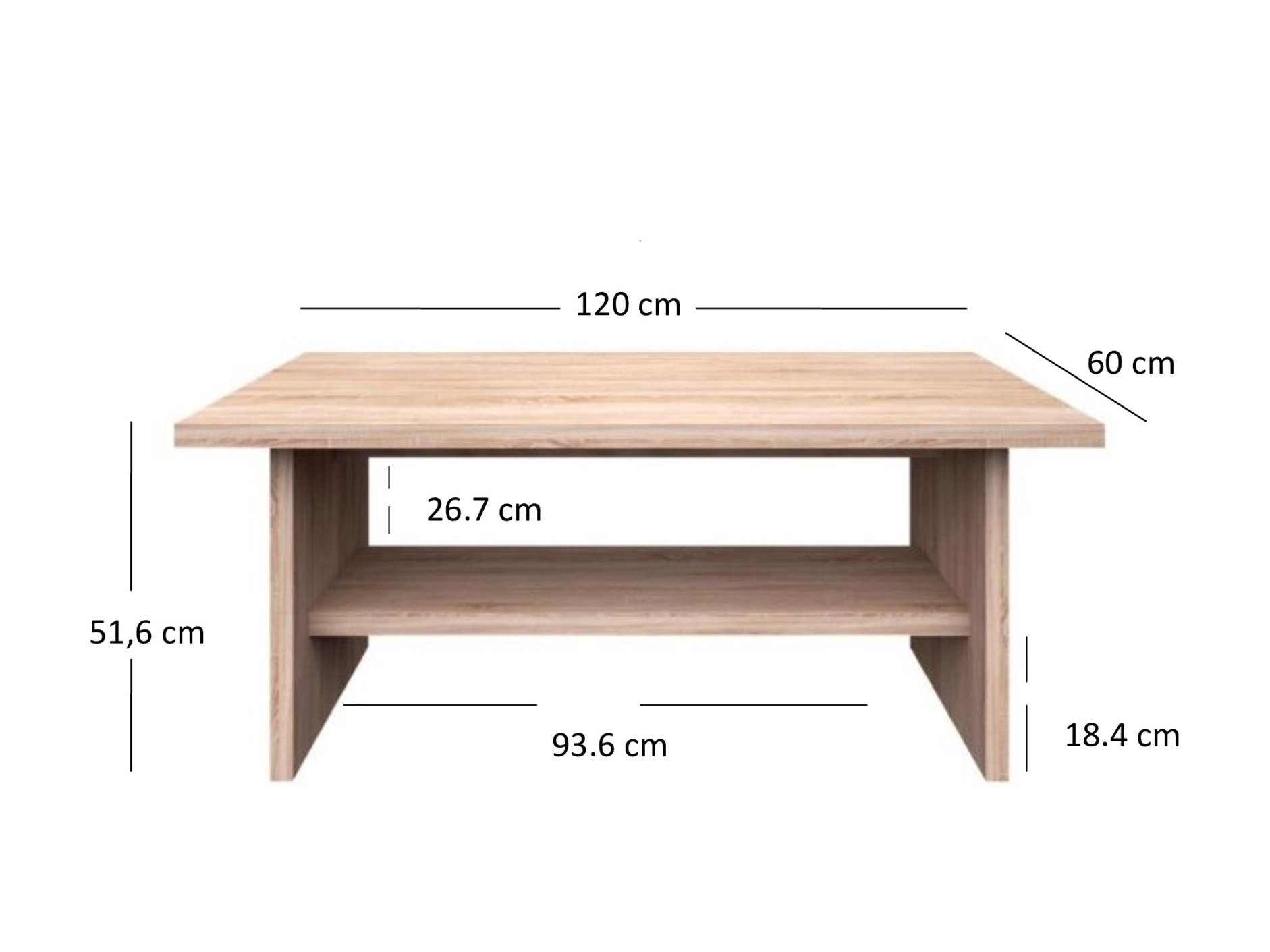 Žurnalinis staliukas Vesetre 107