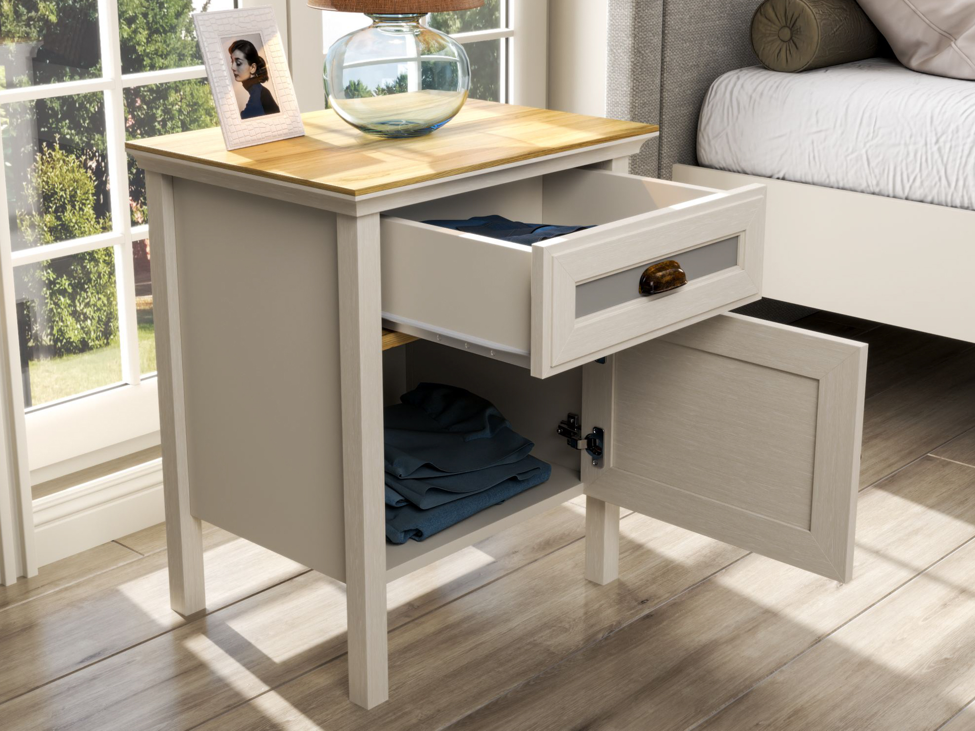 Naktinis staliukas Melvero 122