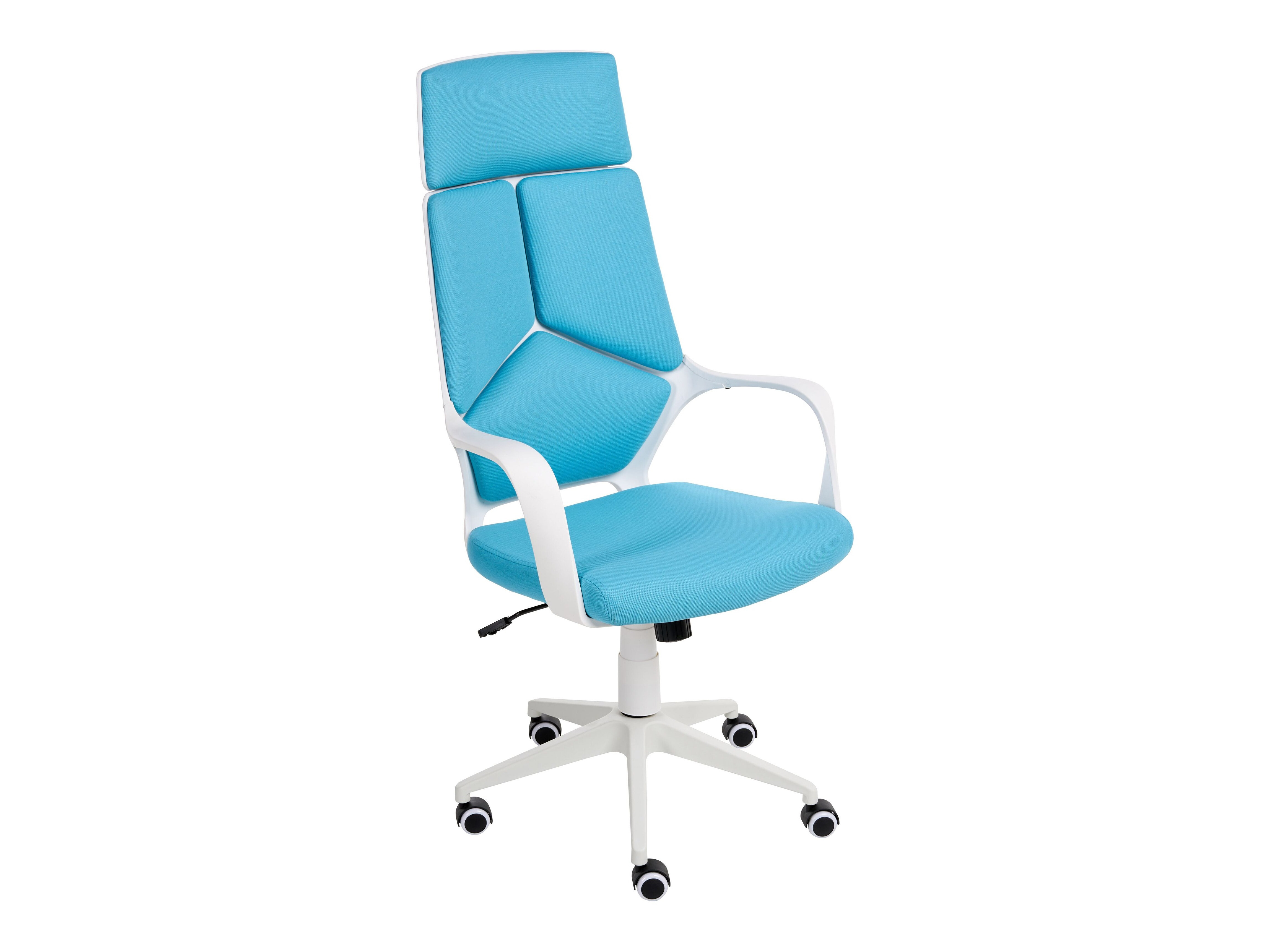 Biuro kėdė Berwyn 208 (Mėlyna + Balta)