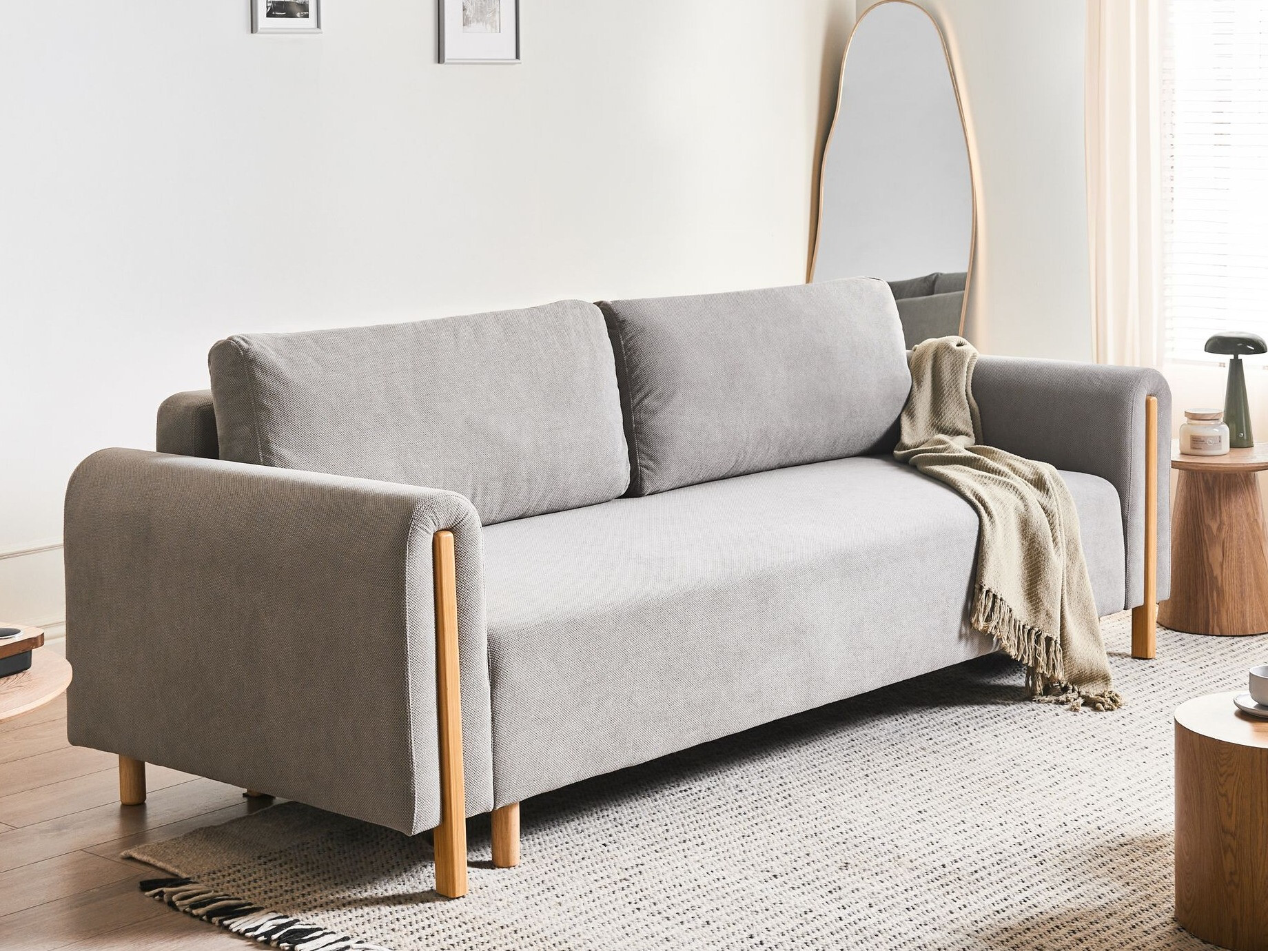 Sofa lova Berwyn 2936 (Pilka)