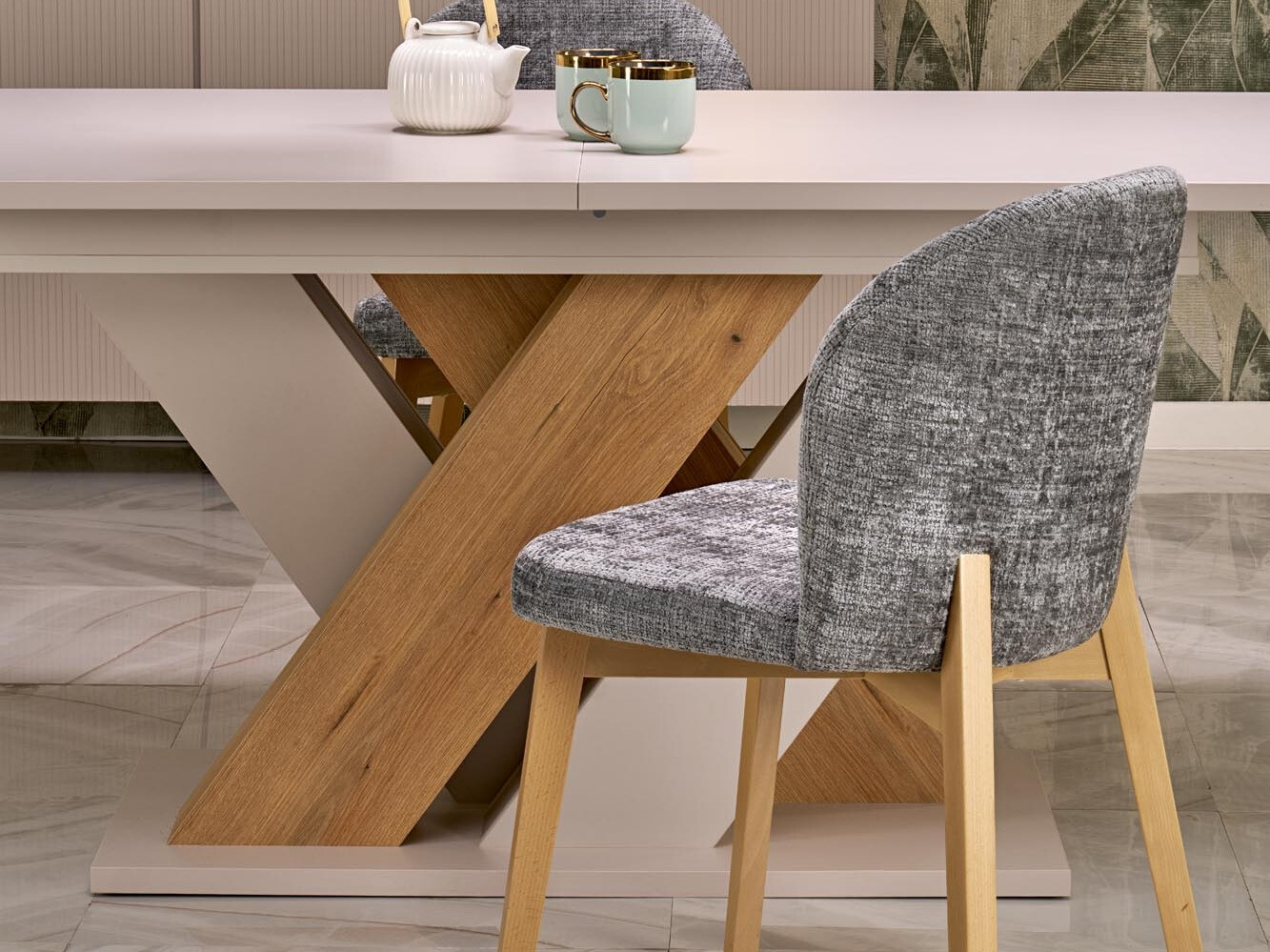 Stalas Houston 2091 (Ąžuolas + Kašmyras)