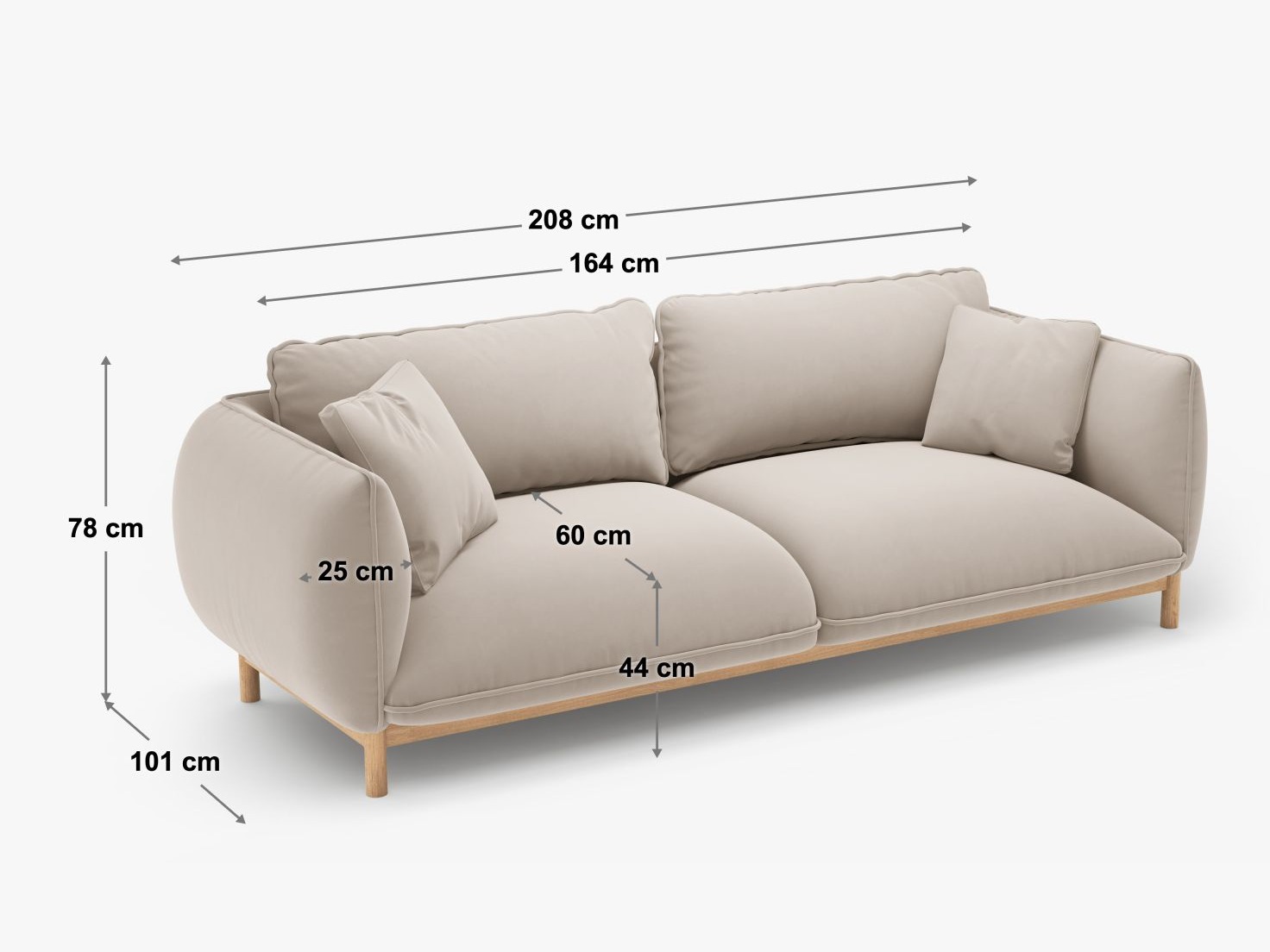 Sofa Romvese 101 (Casino Deep Green)