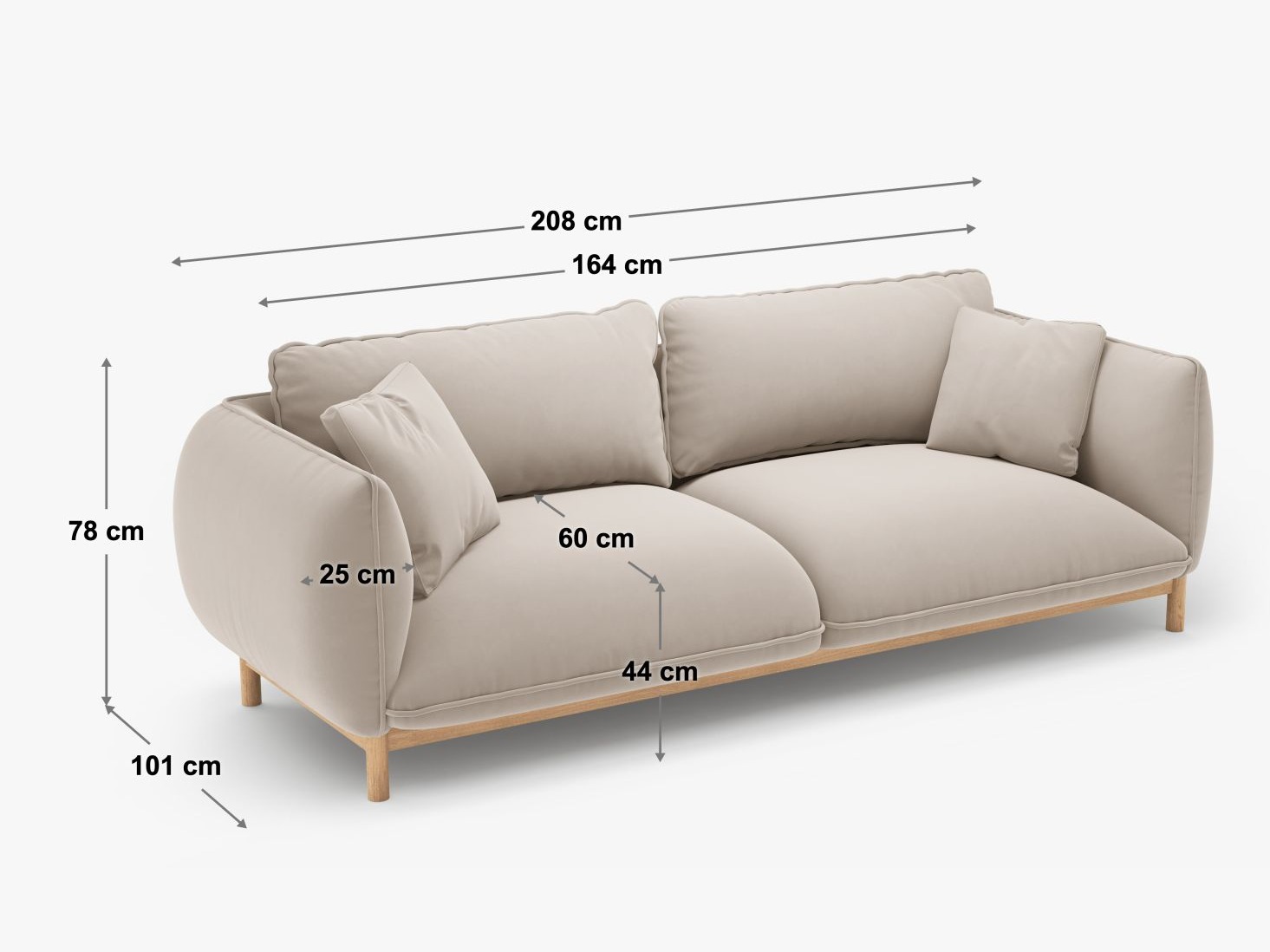 Sofa Romvese 101 (Casino Juoda)