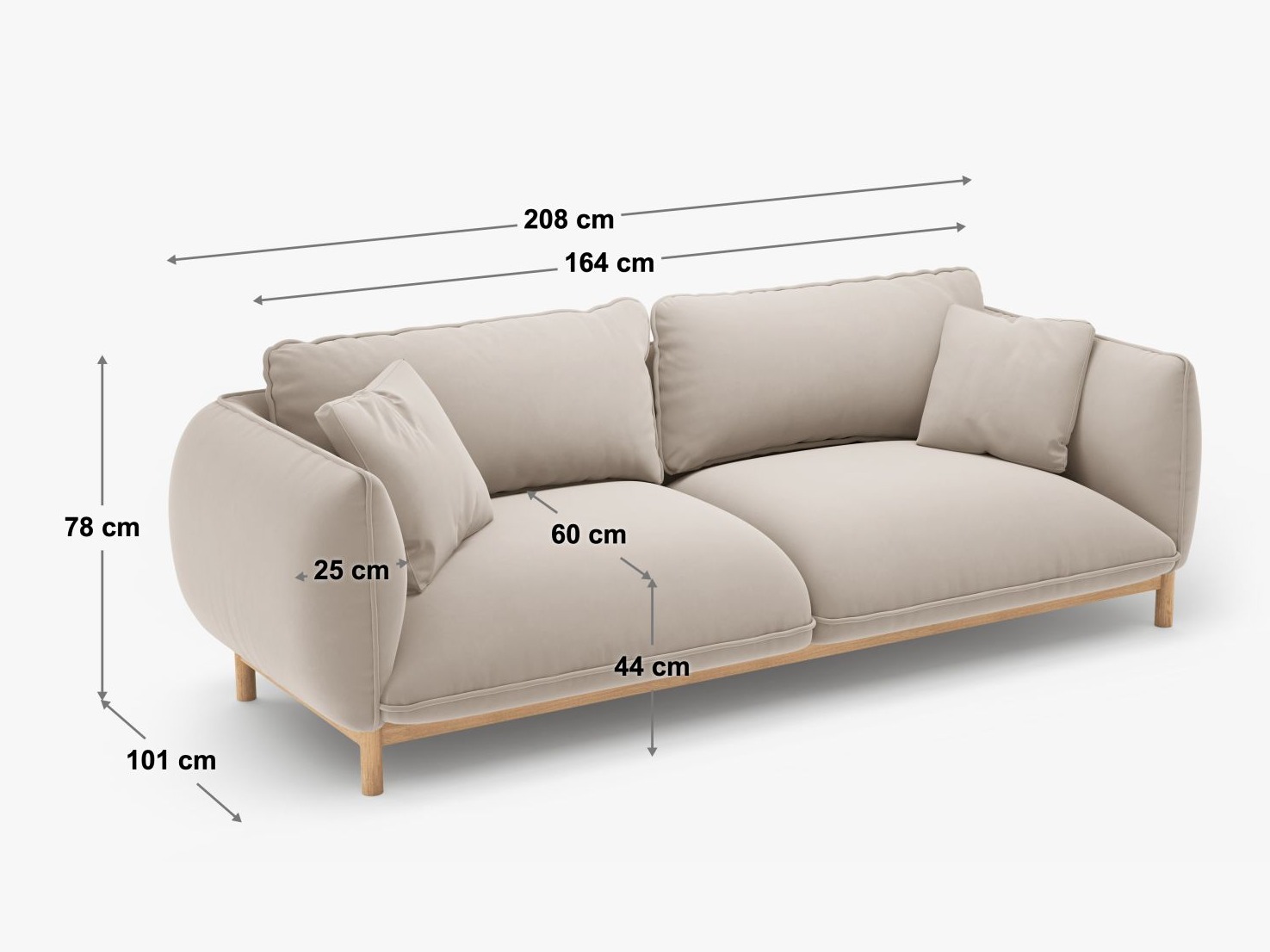 Sofa Romvese 101 (Wind 75)