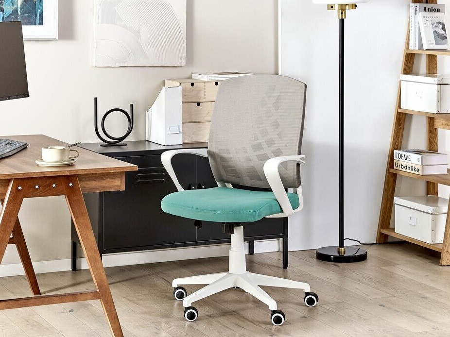 Biuro kėdė Berwyn 431 (Pilka + Turkis + Balta)