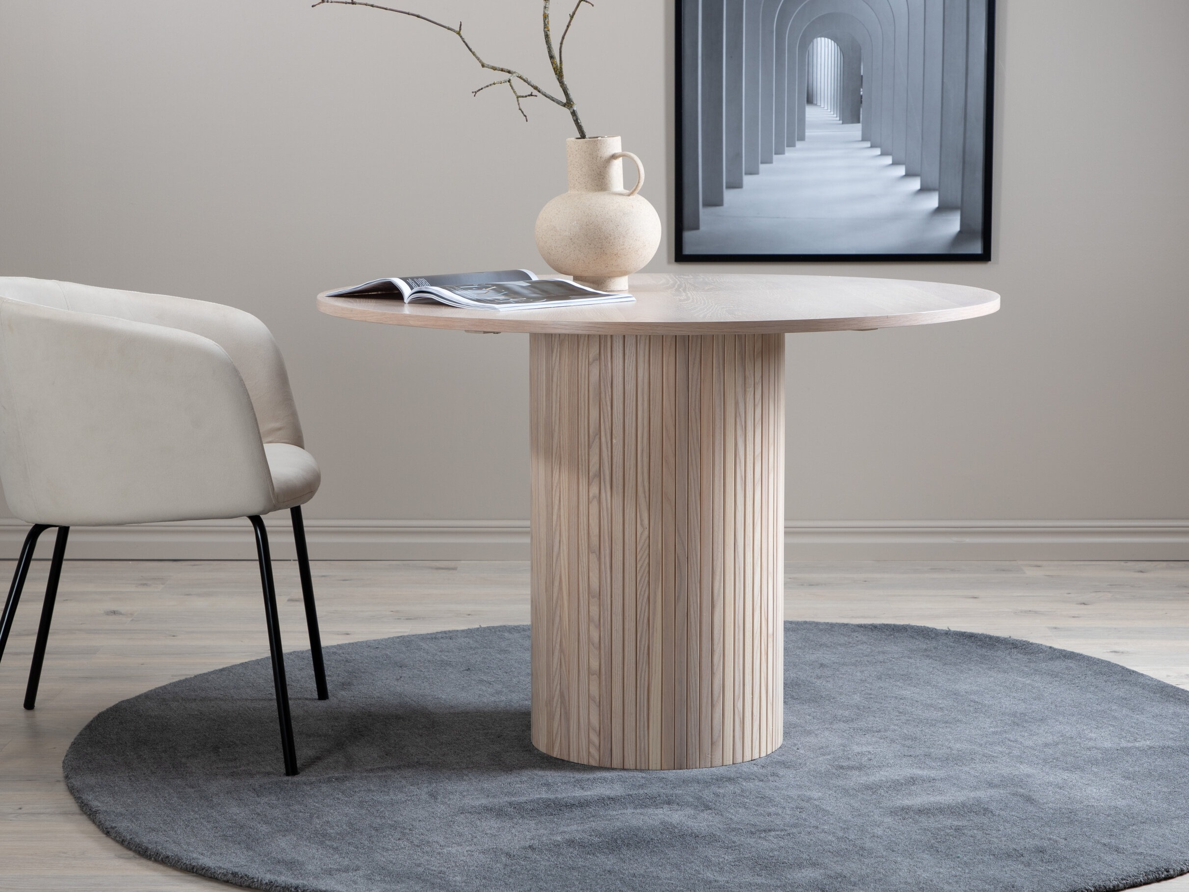 Stalas Dallas 1715 (Šviesus medis)