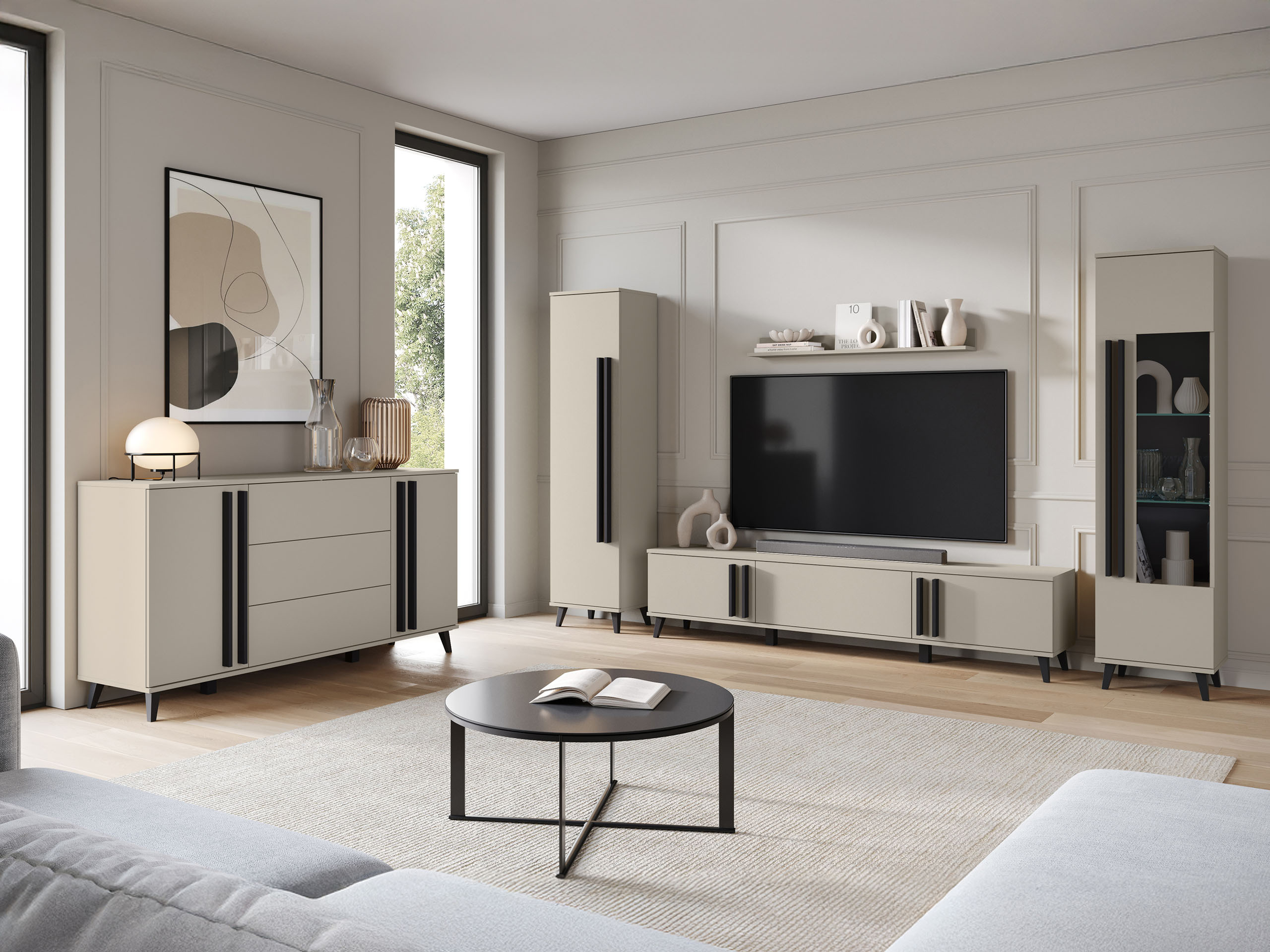 Svetainės komplektas Facetor IV (Congo)