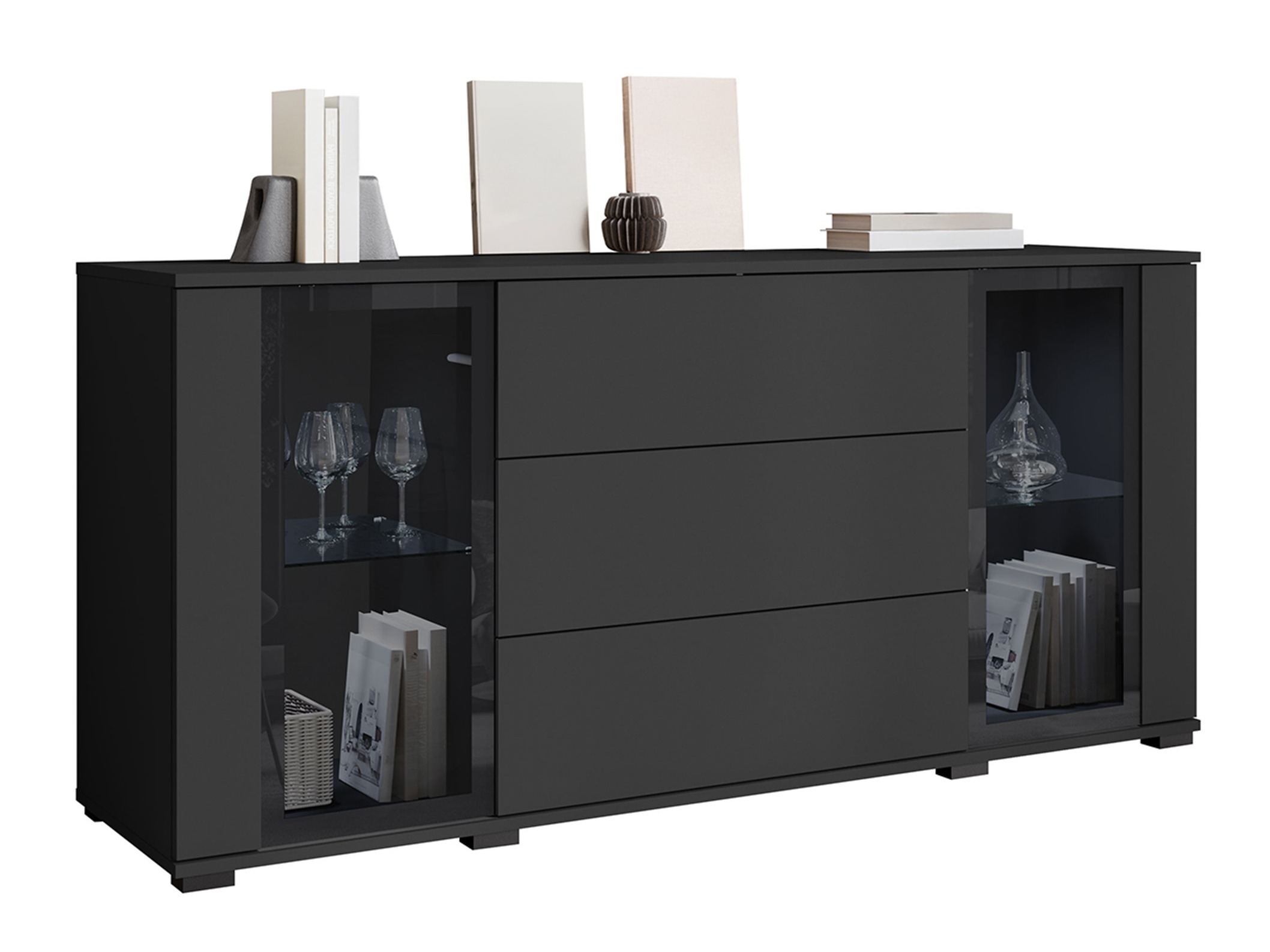 Komoda Torcame 101 (Juoda)