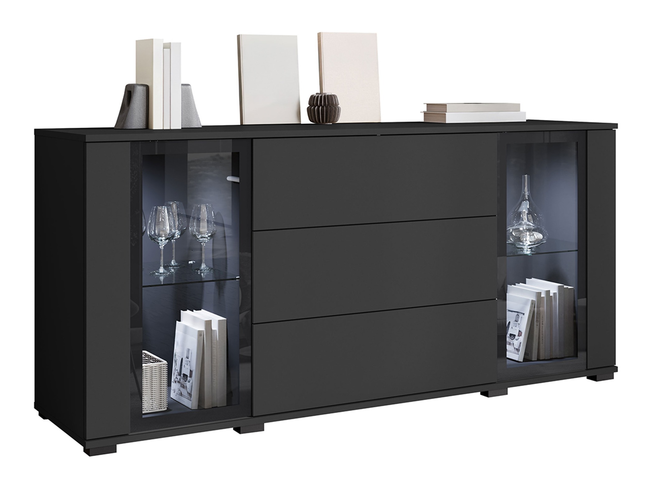 Komoda Torcame 101 (Juoda)