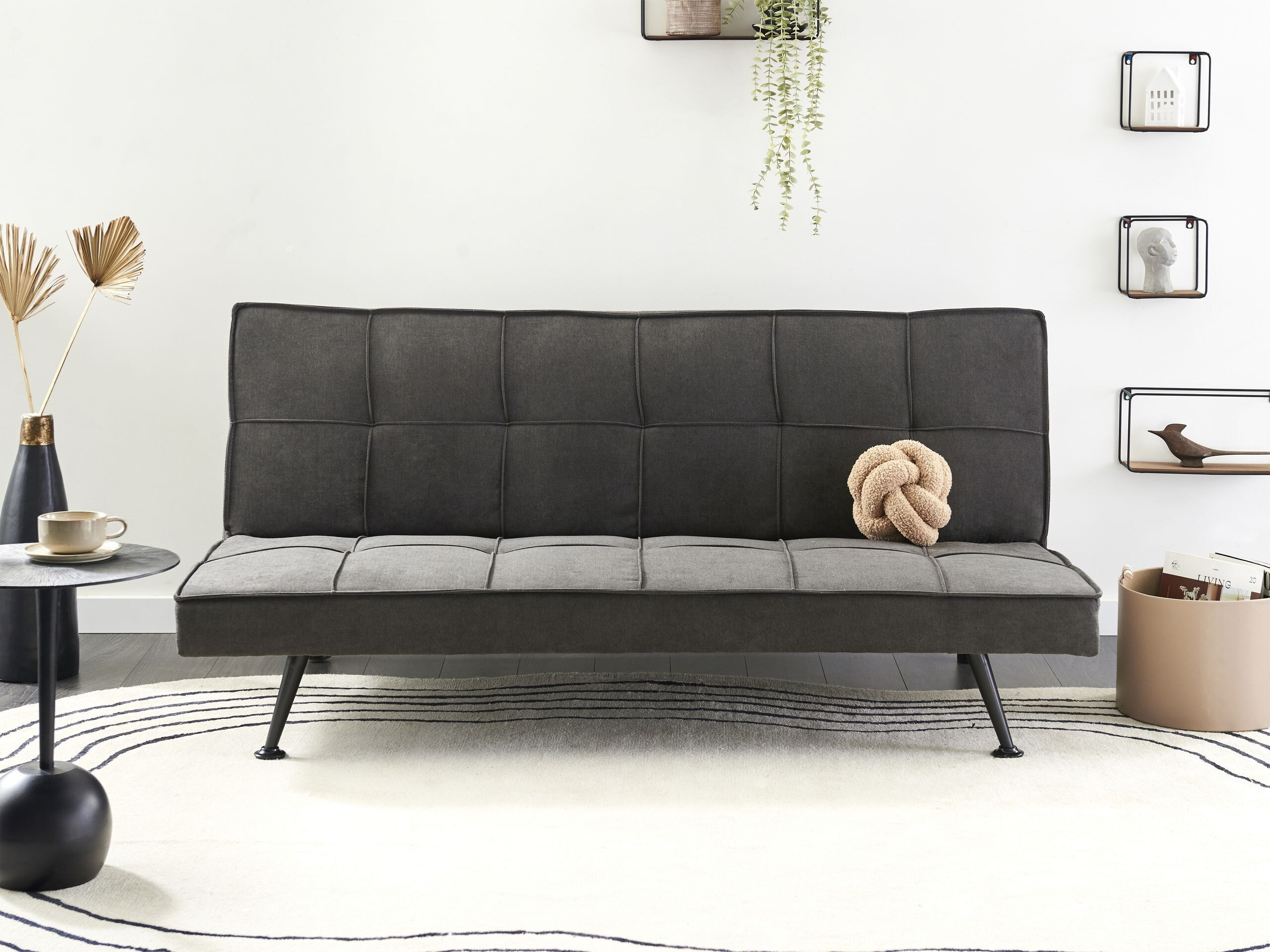 Sofa lova Berwyn 1989 (Tamsi pilka)