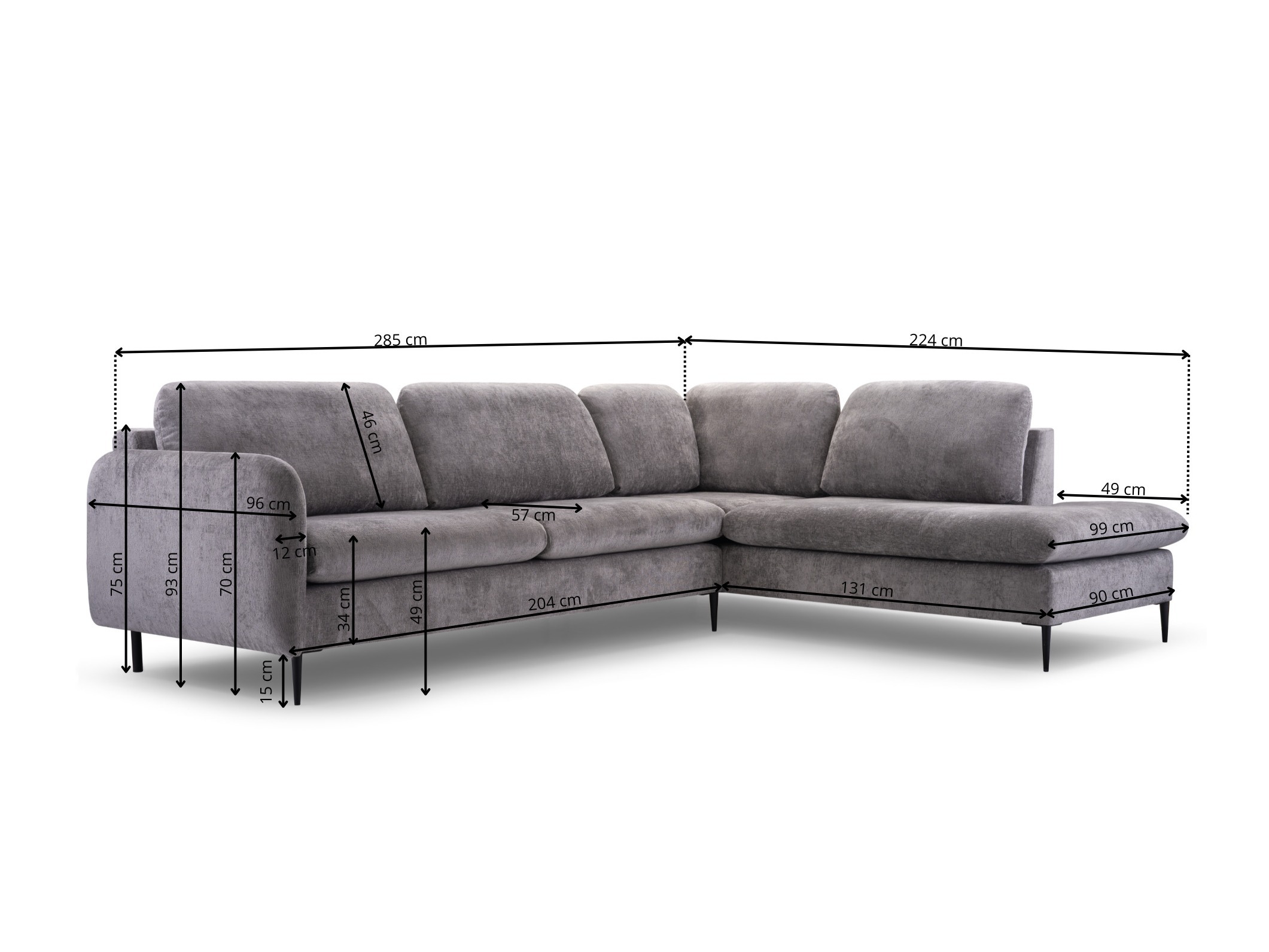 Minkštas kampas Lufkin 150 (Perfect Harmony 82)