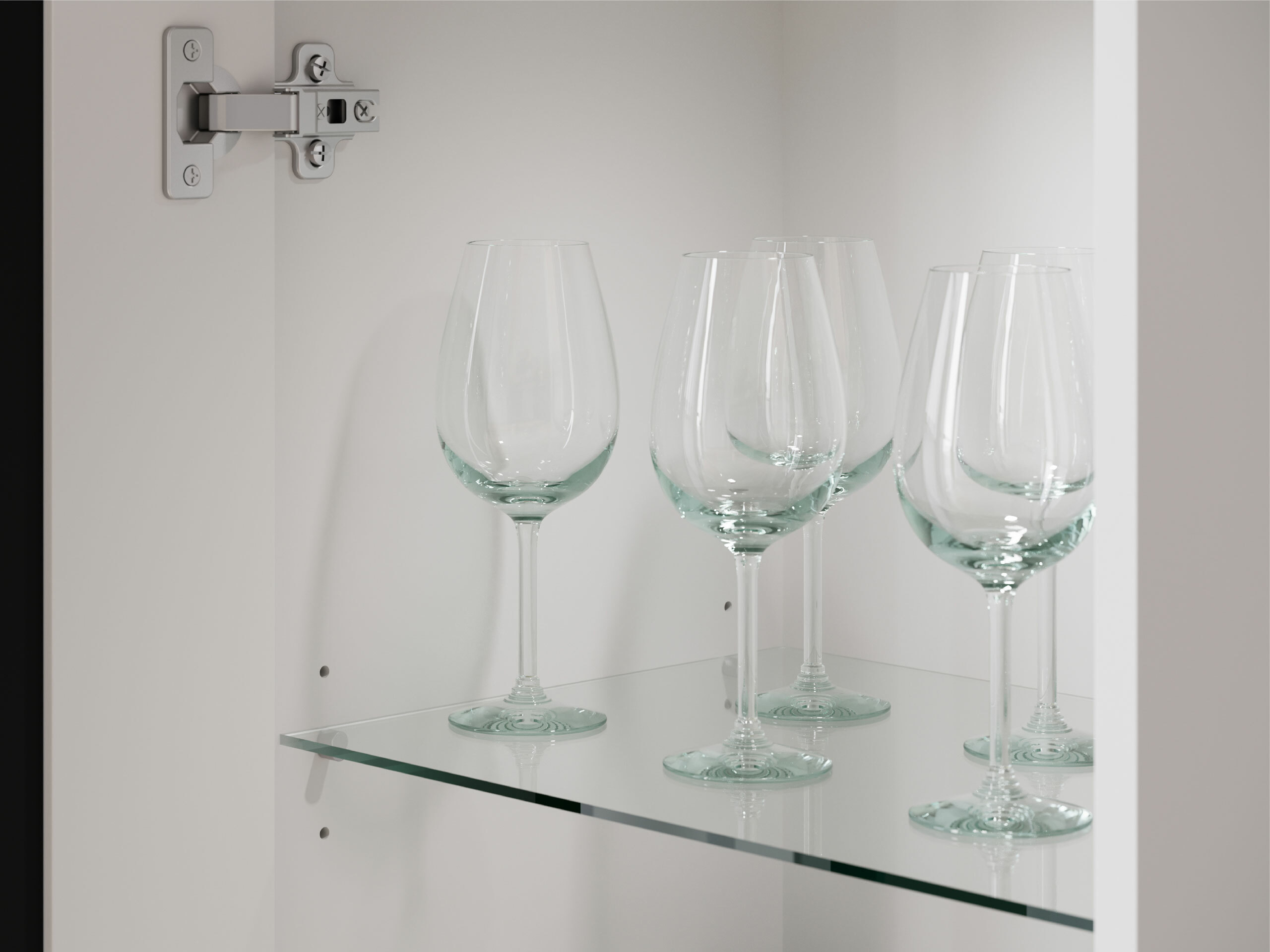 Svetainės komplektas Torcame 103 (Balta + Blizgi balta)