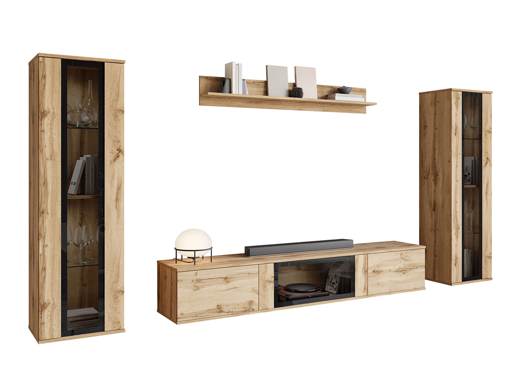 Svetainės komplektas Torcame 103 (Votan ąžuolas)