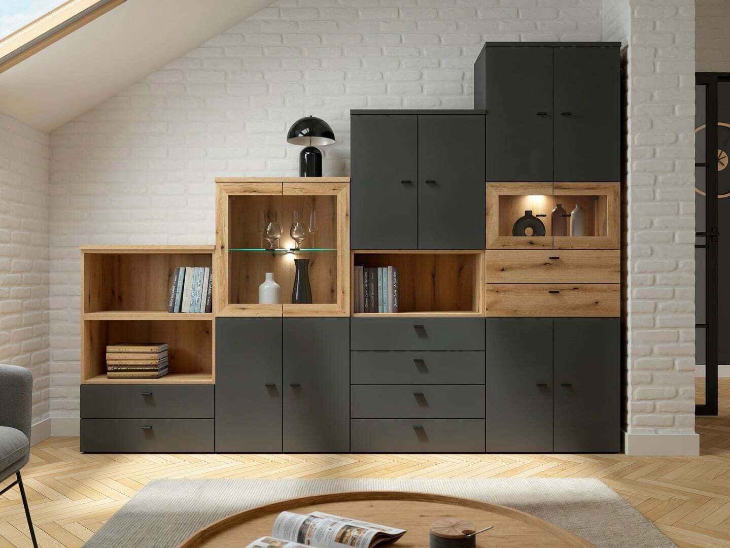 Komoda Merciru 101 (Grafitas)