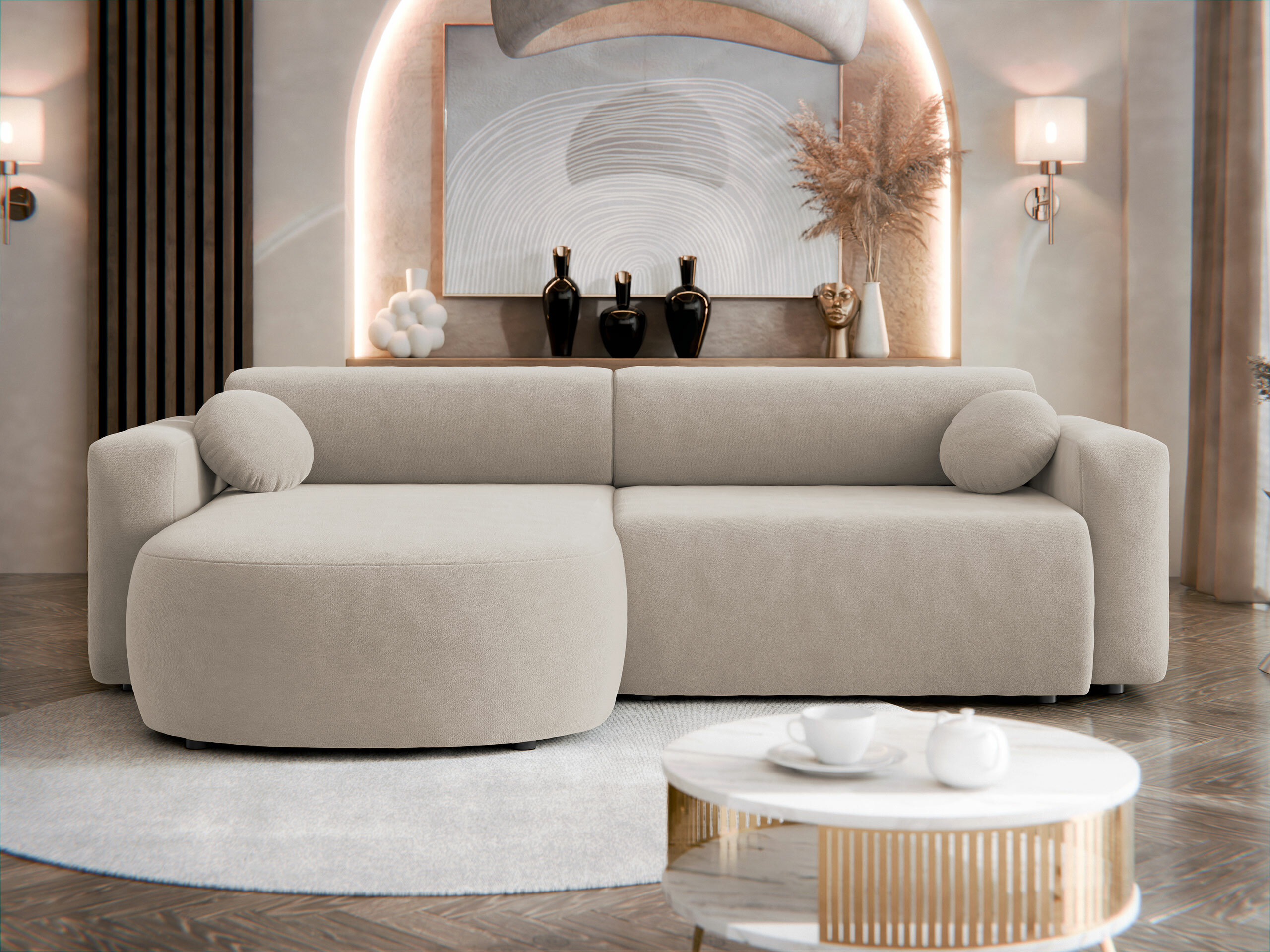 Minkštas kampas Comfivo 413 (Velo 623)